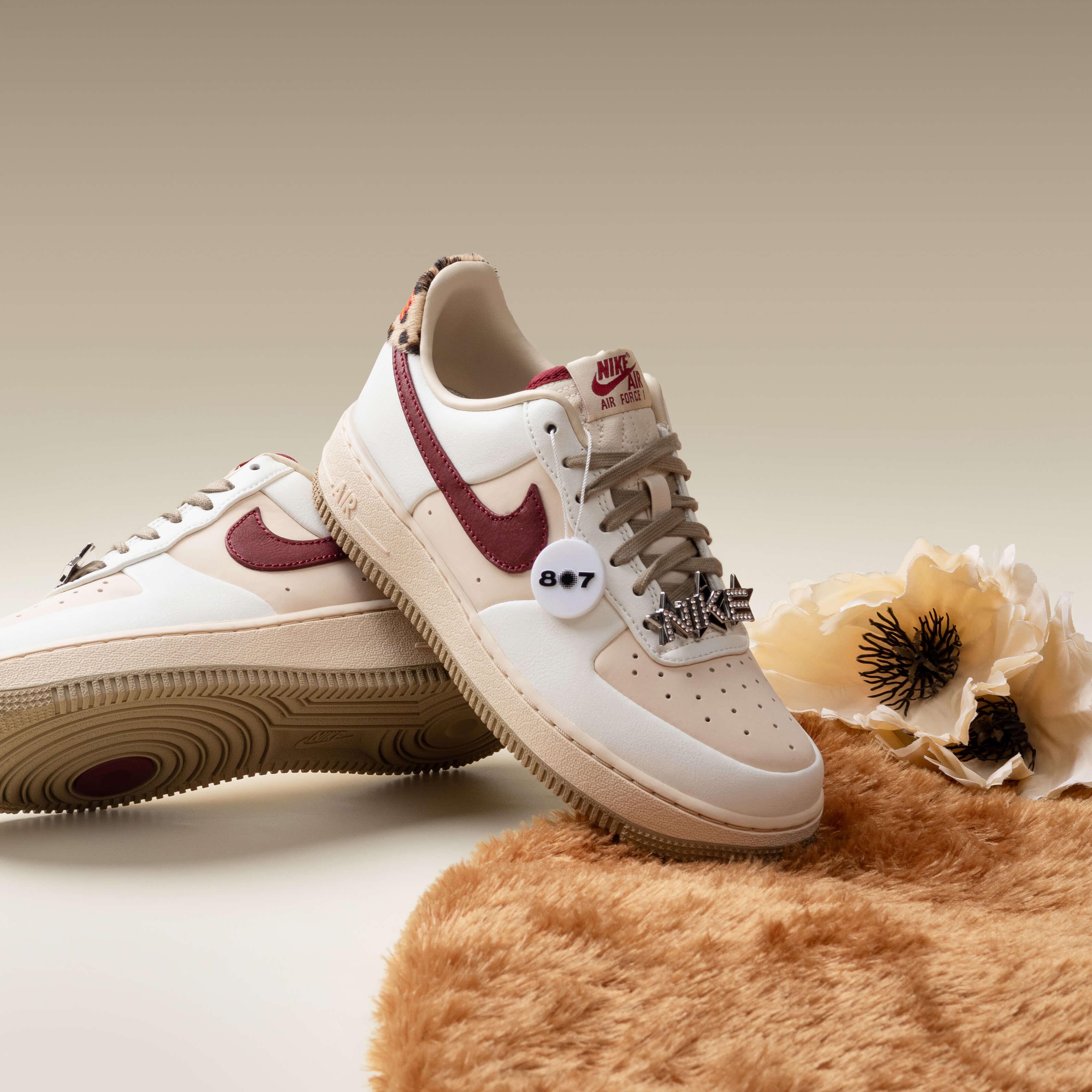 Air Force 1 Low Pearl White Leopard