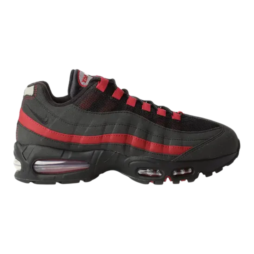 Air Max 95 OG Big Bubble Black Crimson Grey 