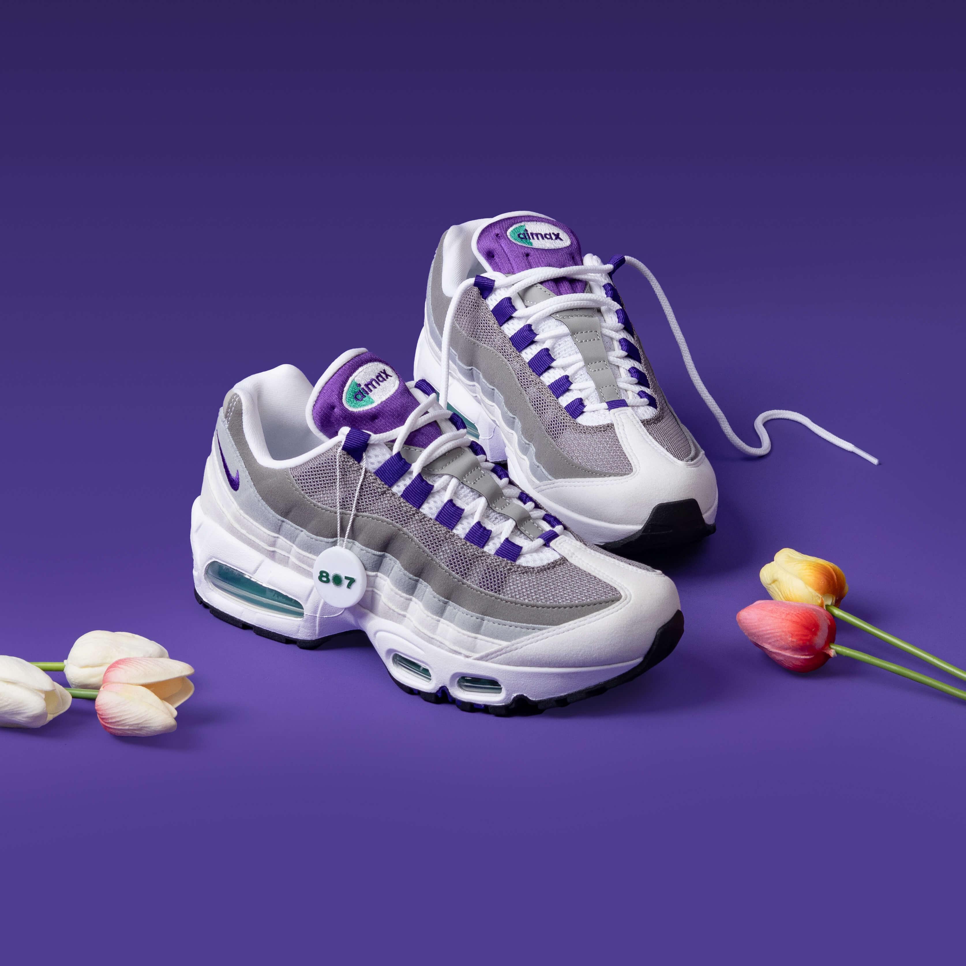 Air Max 95 OG Big Bubble Photon Dust Bright Violet