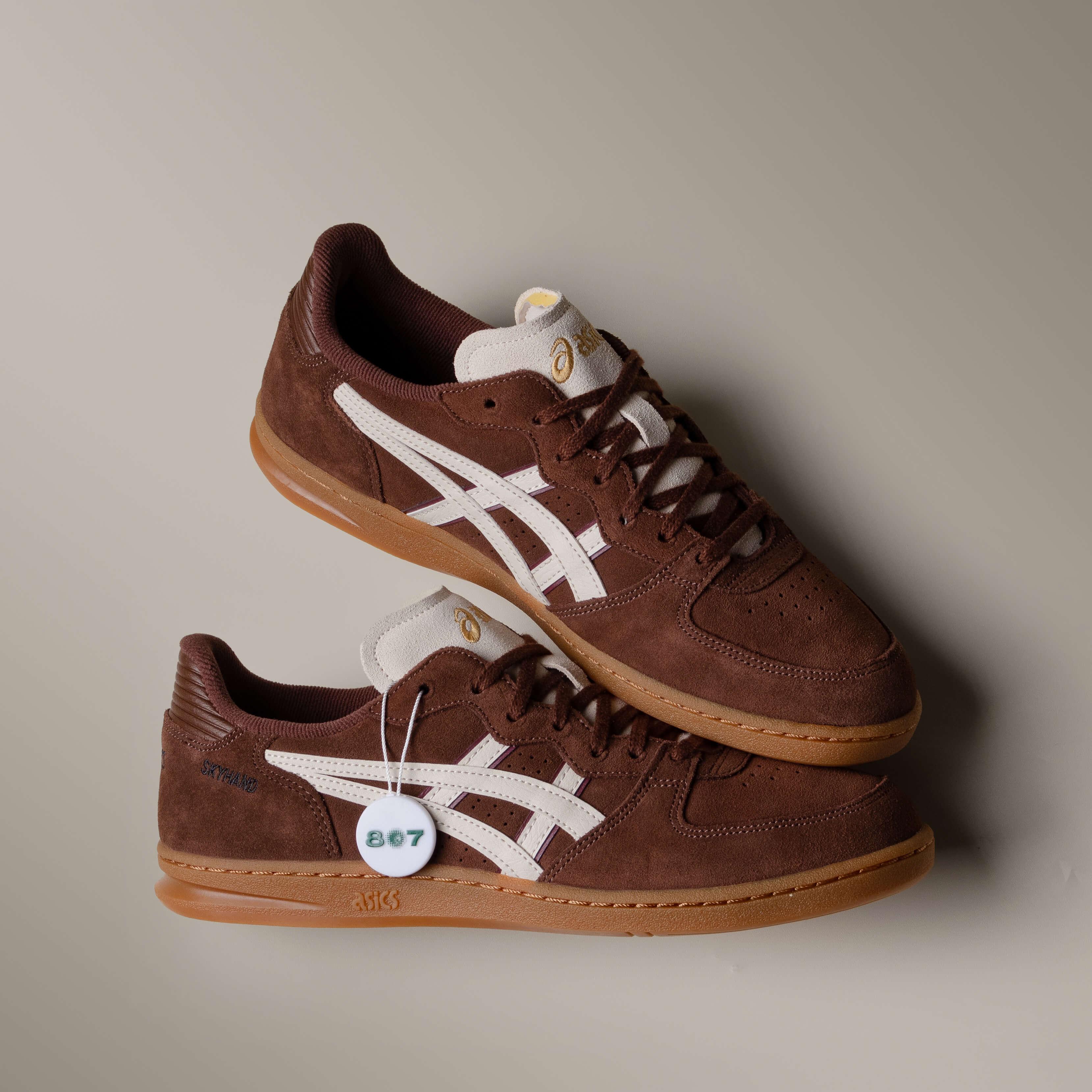 Asics Skyhand OG Reddish Brown Oatmeal