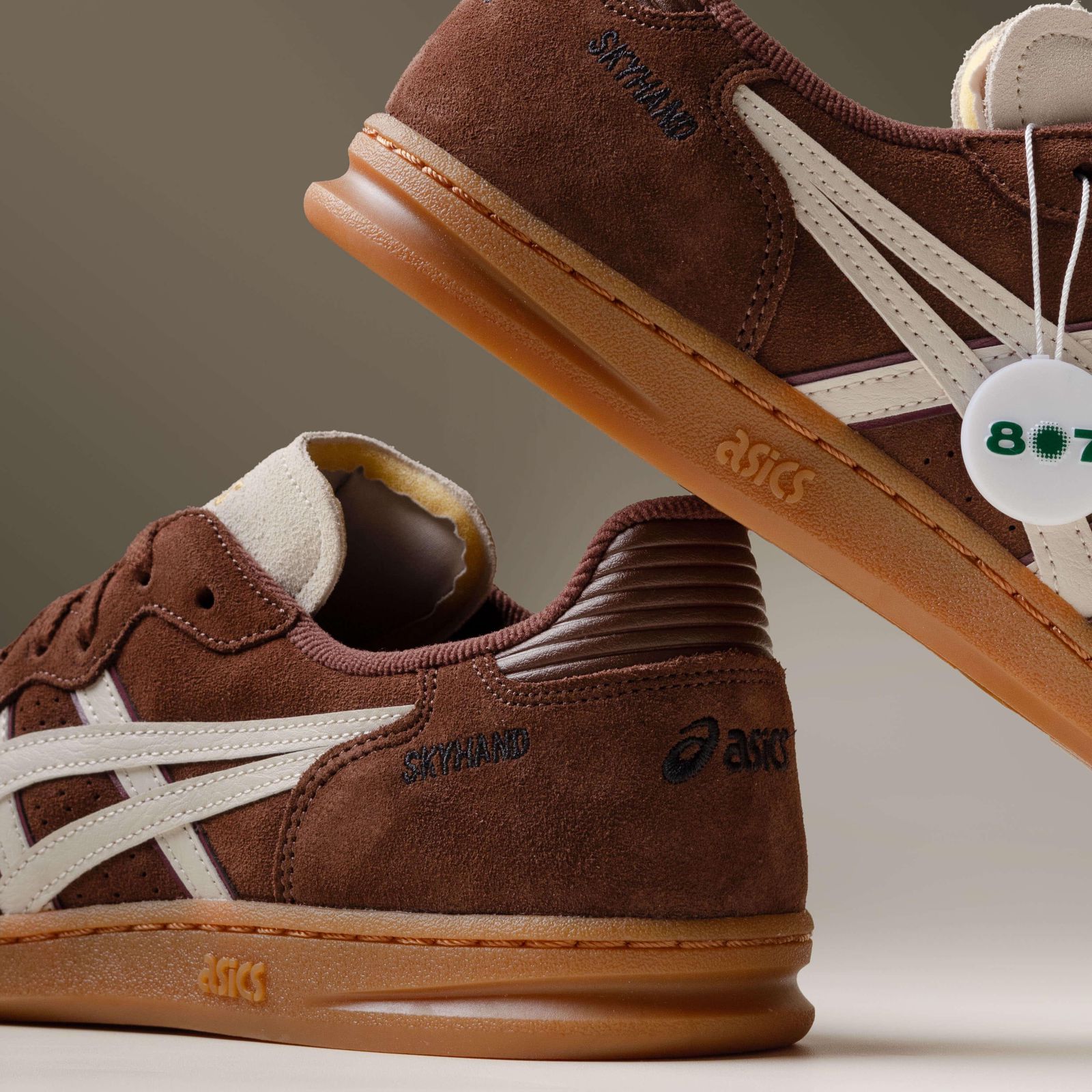 Asics Skyhand OG Reddish Brown Oatmeal