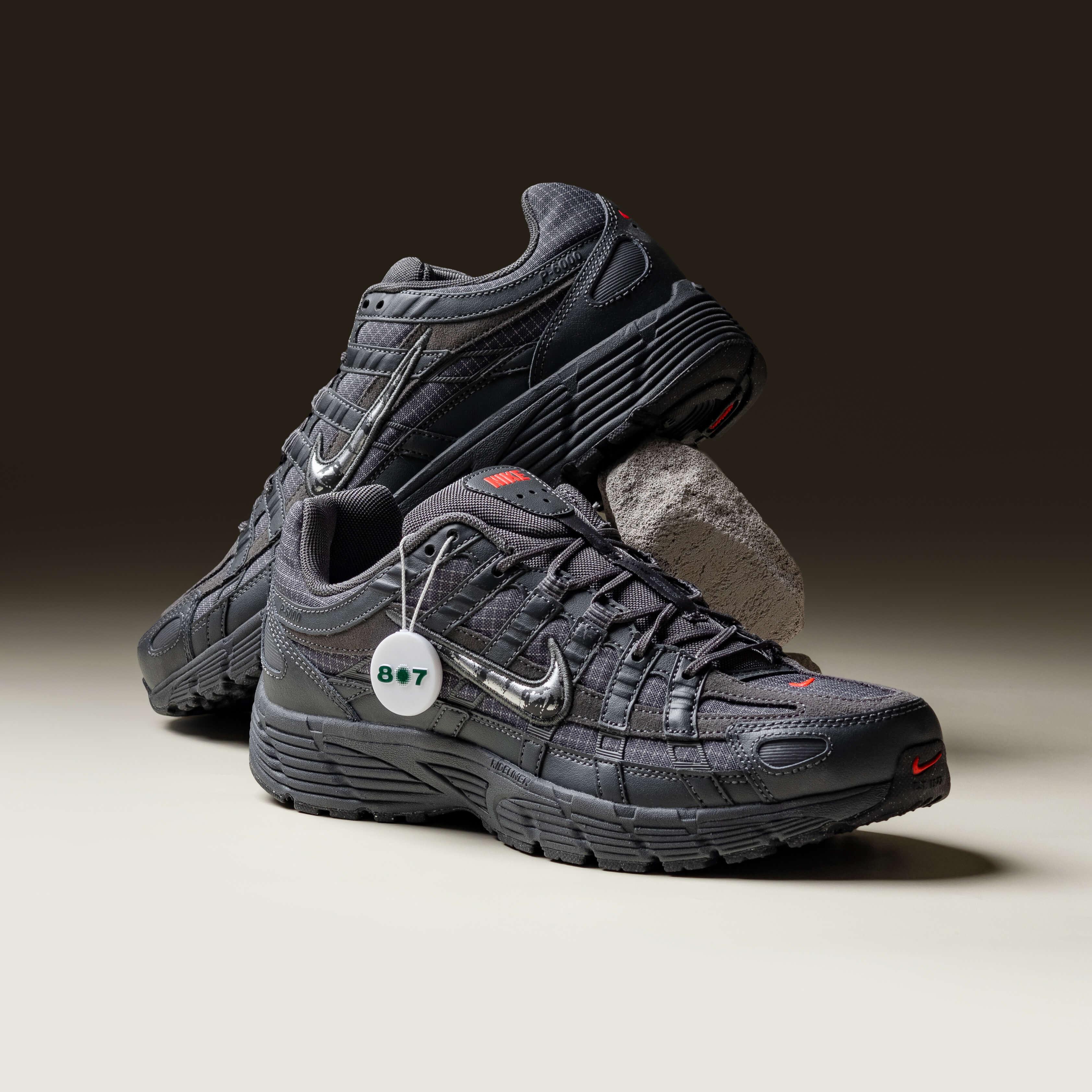 Nike P6000 Premium Iron Grey Metallic Silver 