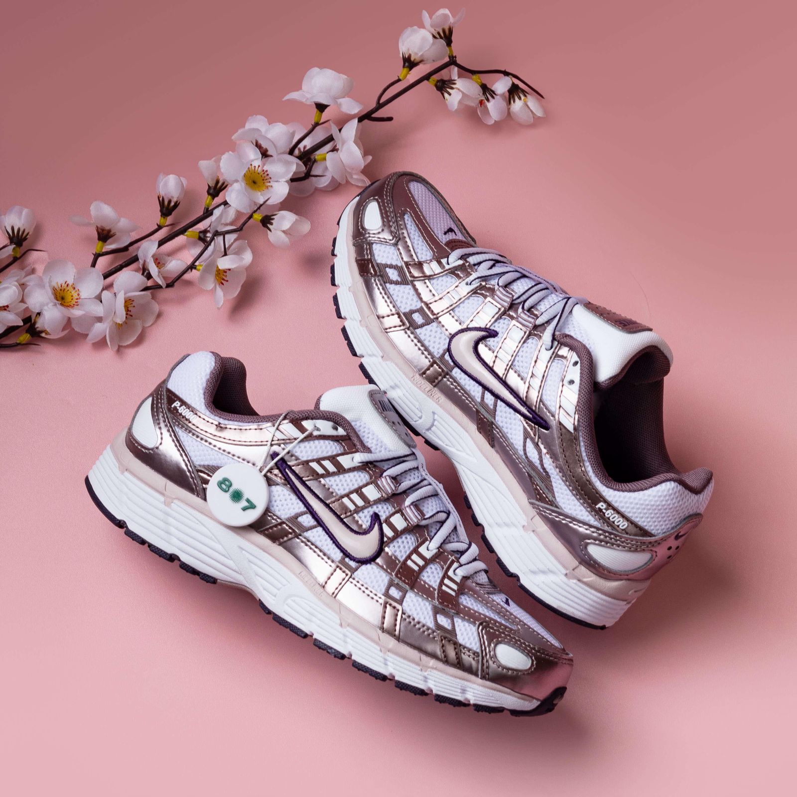Nike P6000 White Purple Light Violet Ore