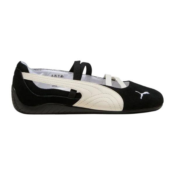 Puma Speedcat Ballet Black White Suede Leather 