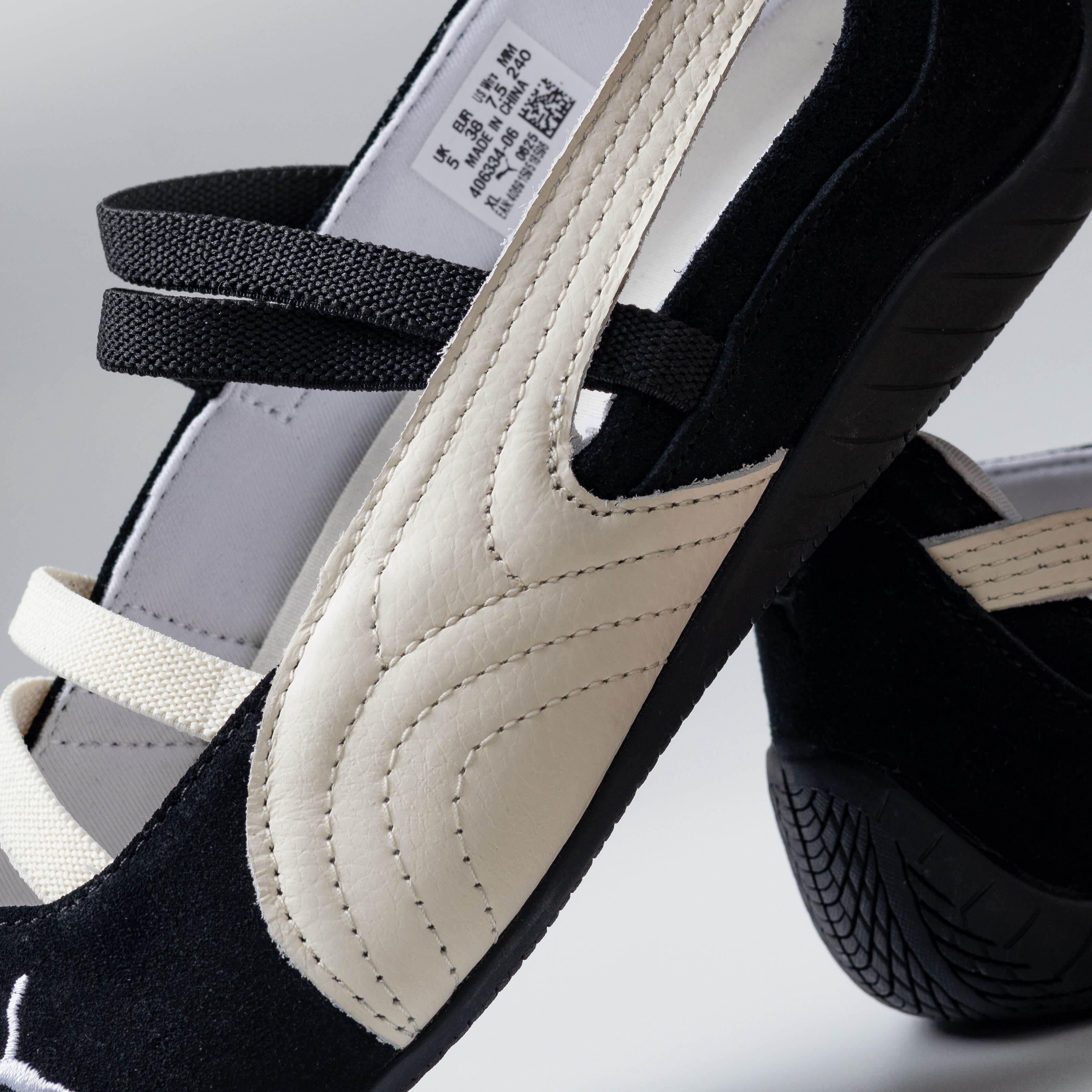 Puma Speedcat Ballet Black White Suede Leather 