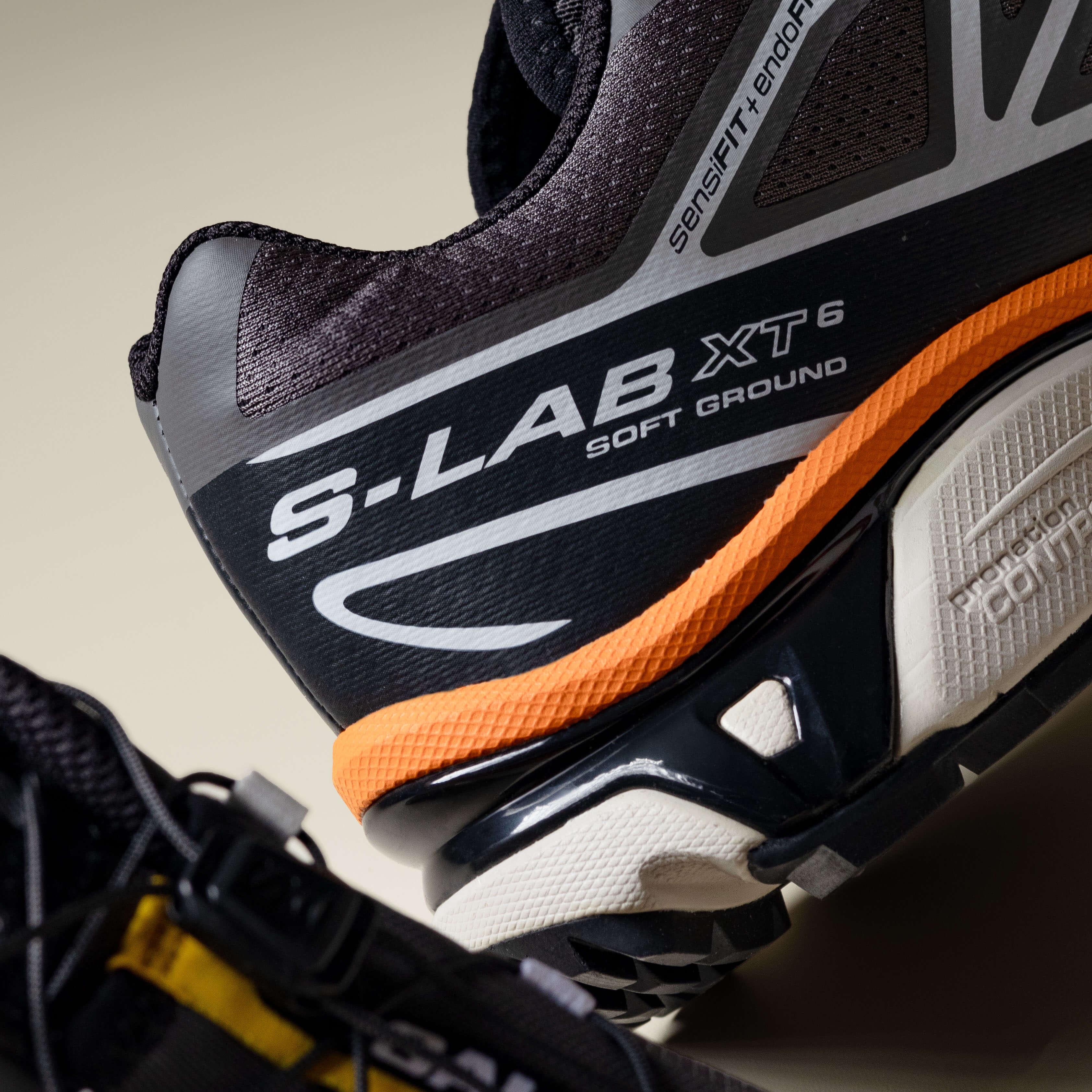 Salomon XT6 Pewter Black Turmeric 