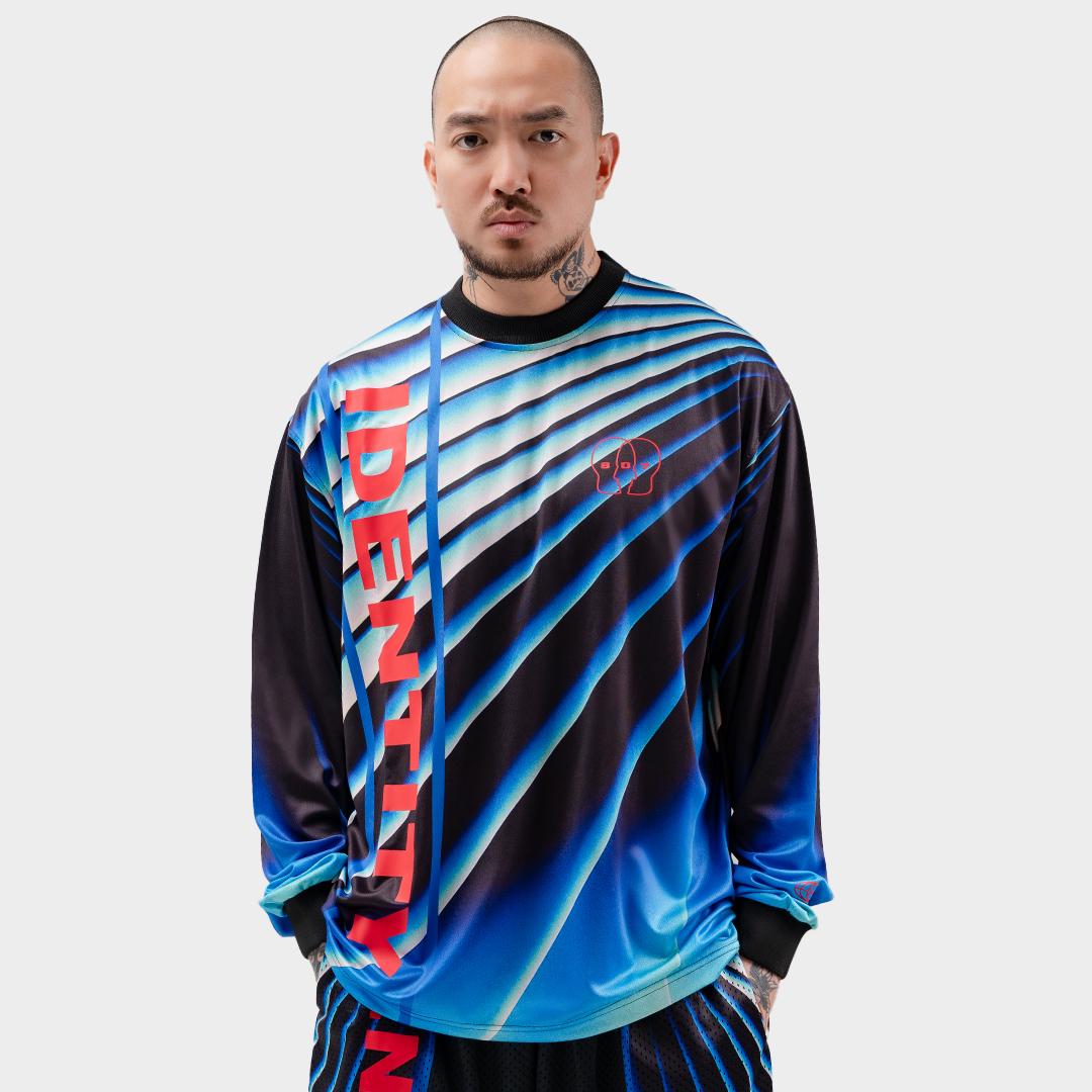 807 Identity Blue Dimension Longsleeve Jersey
