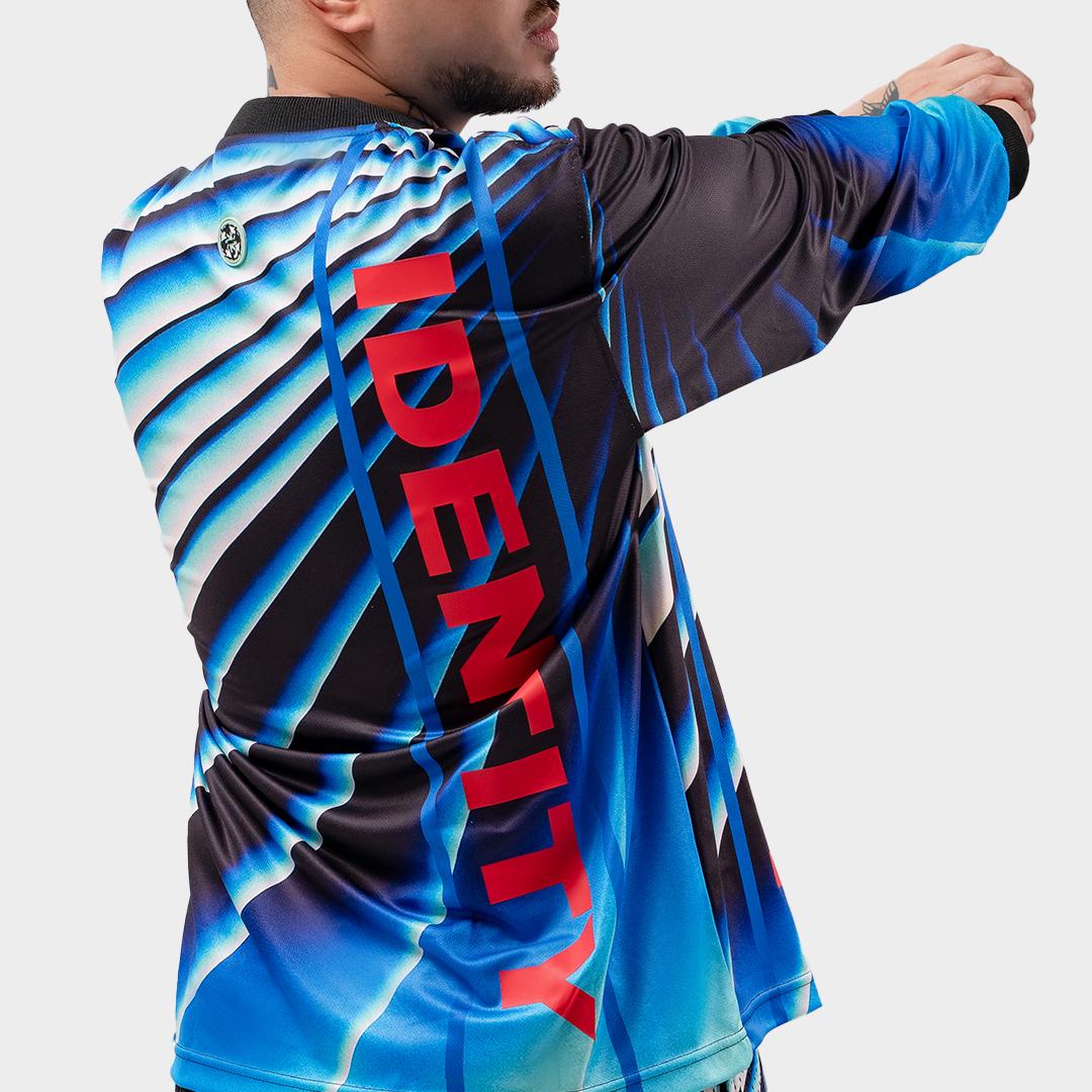 807 Identity Blue Dimension Longsleeve Jersey