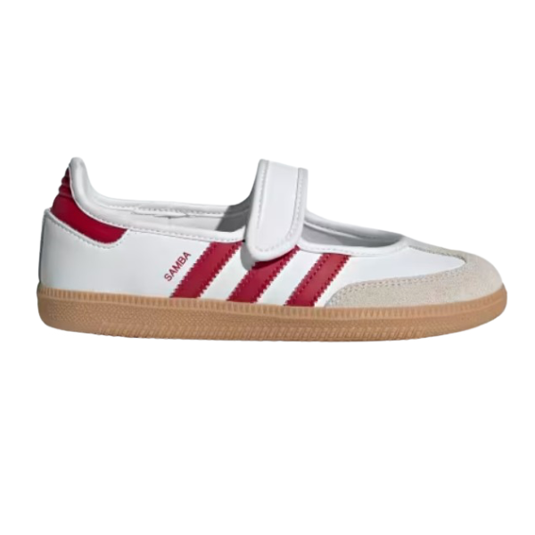 Adidas Samba Jane White Red