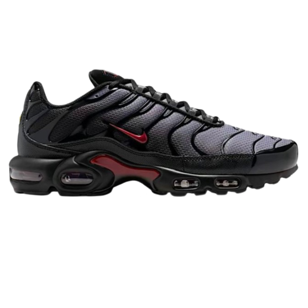 Air Max Plus Black Team Crimson