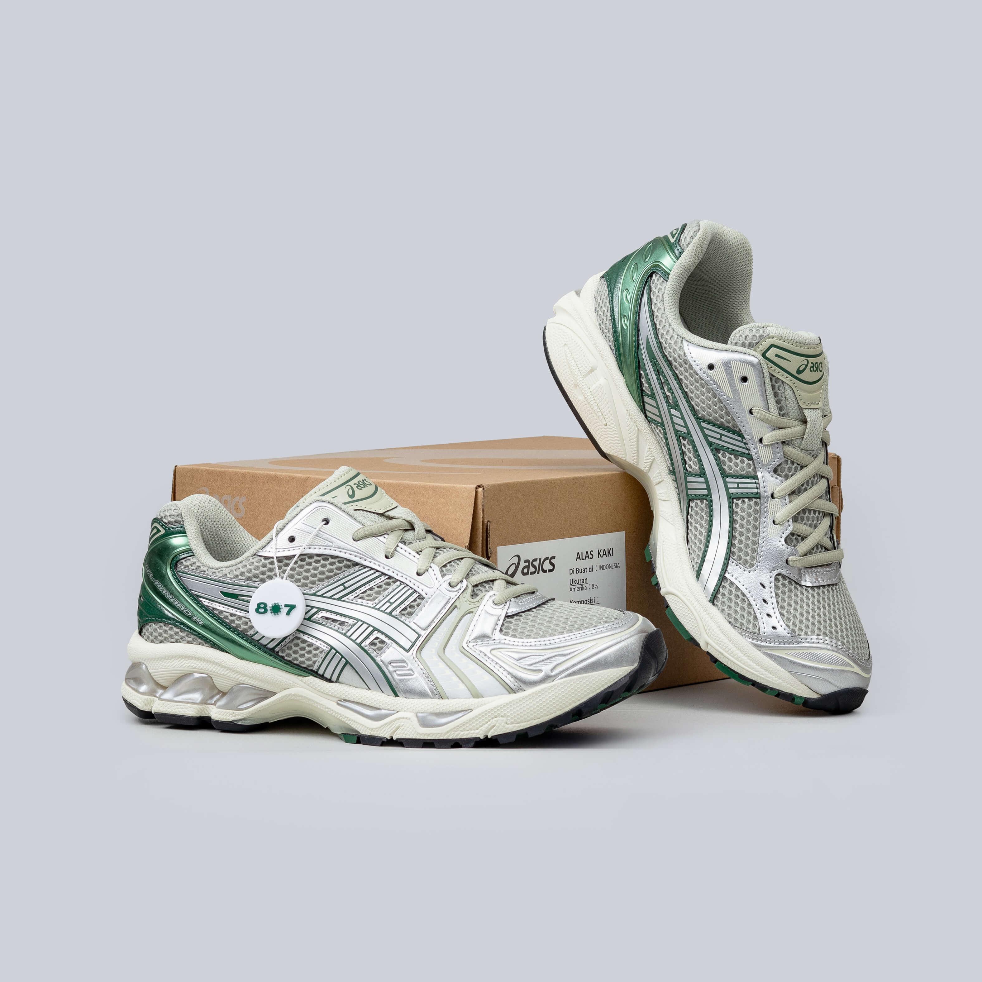 Asics Gel Kayano 14 Dried Leaf Green Pure Silver