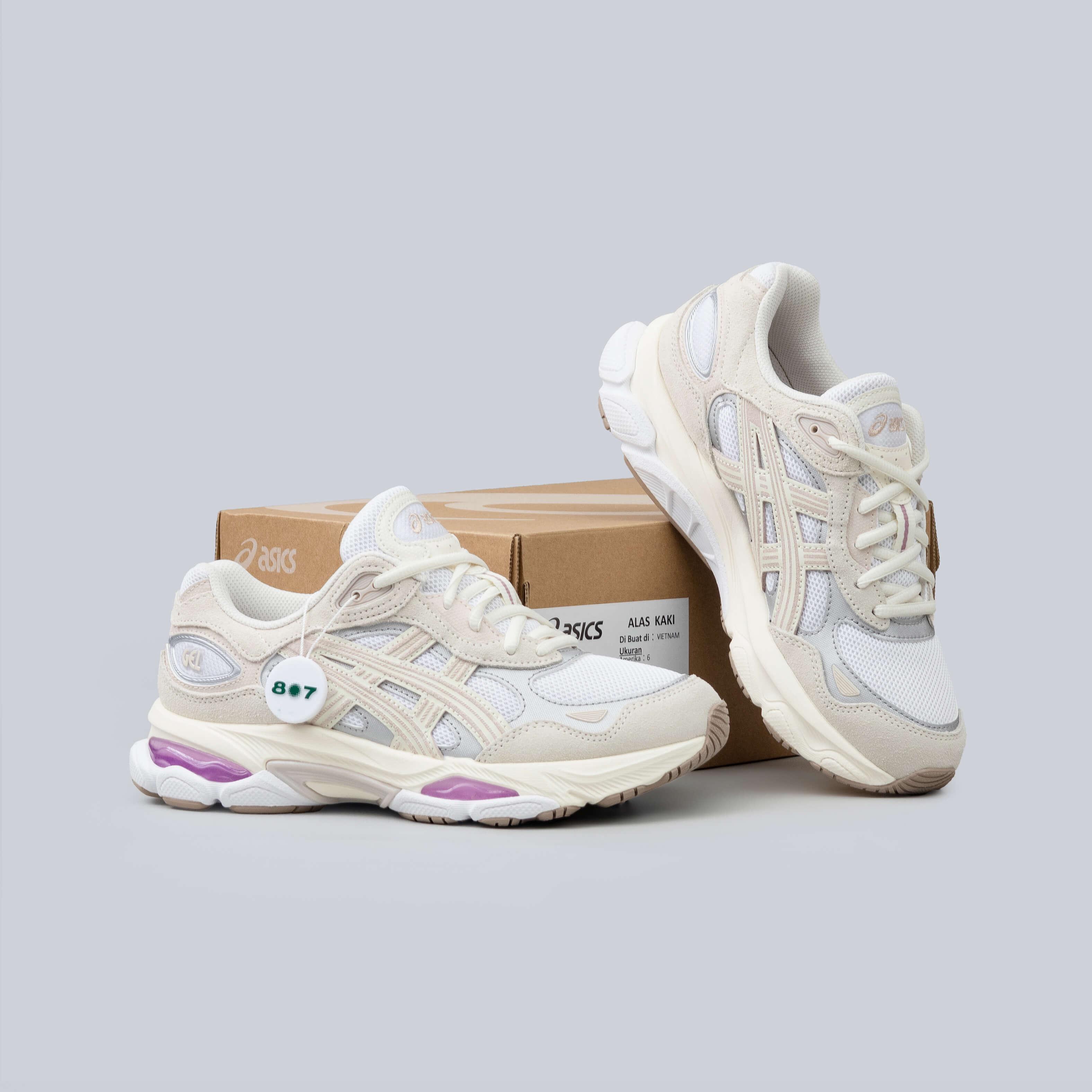 Asics Gel NYC 2.0 White Cream Purple