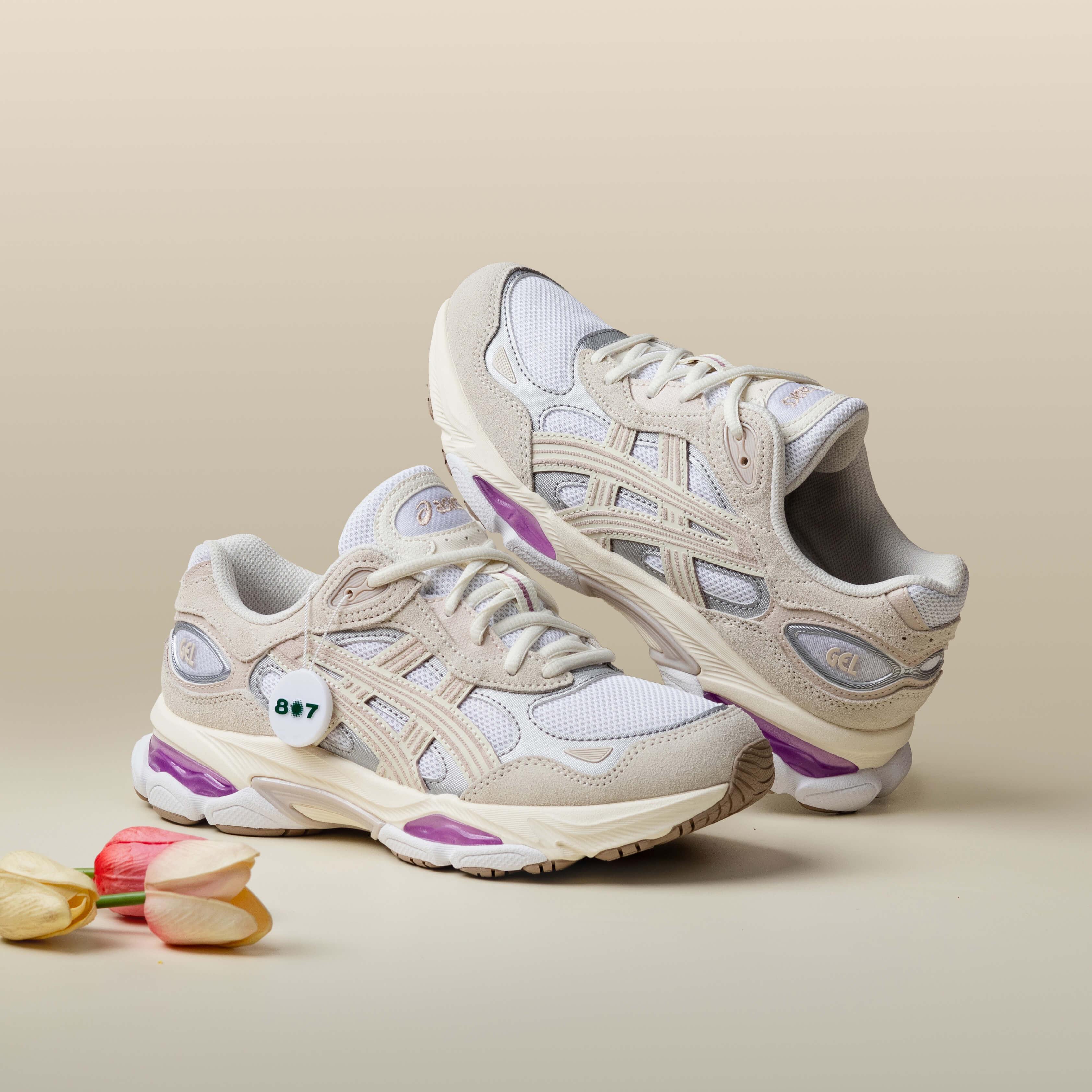 Asics Gel NYC 2.0 White Cream Purple