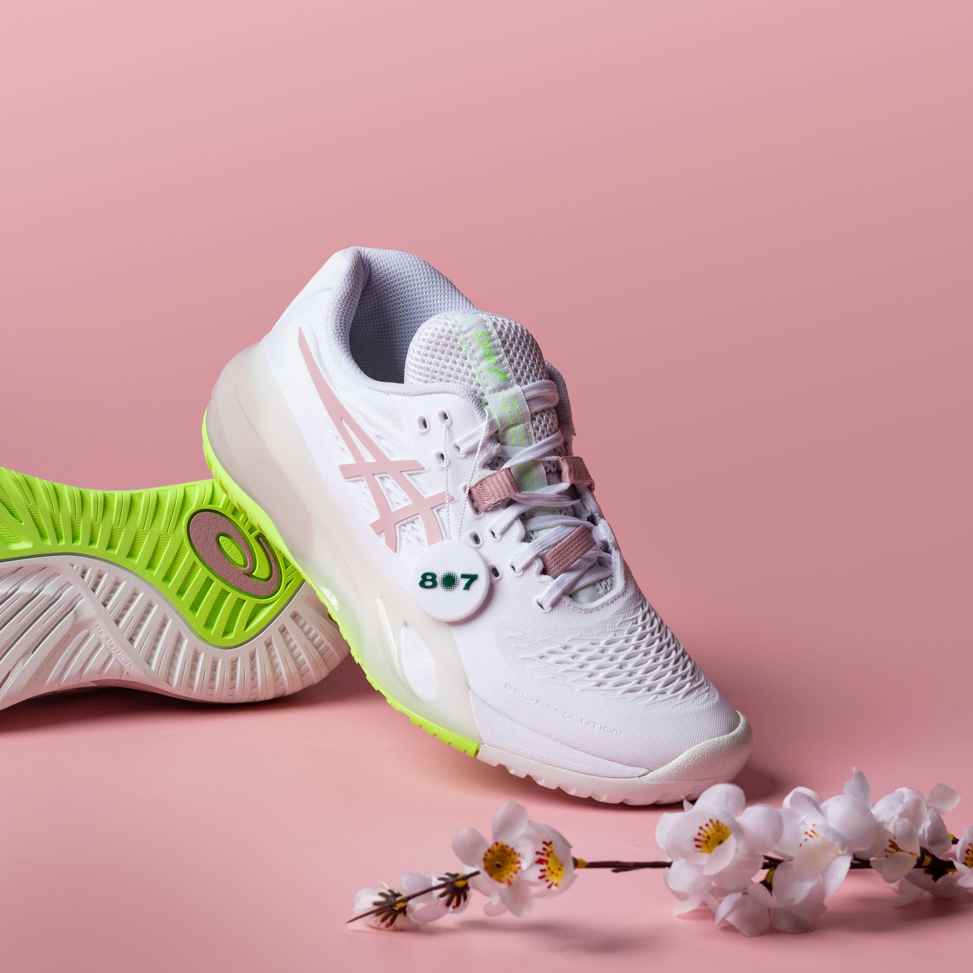 Asics Gel Resolution x White Morganite