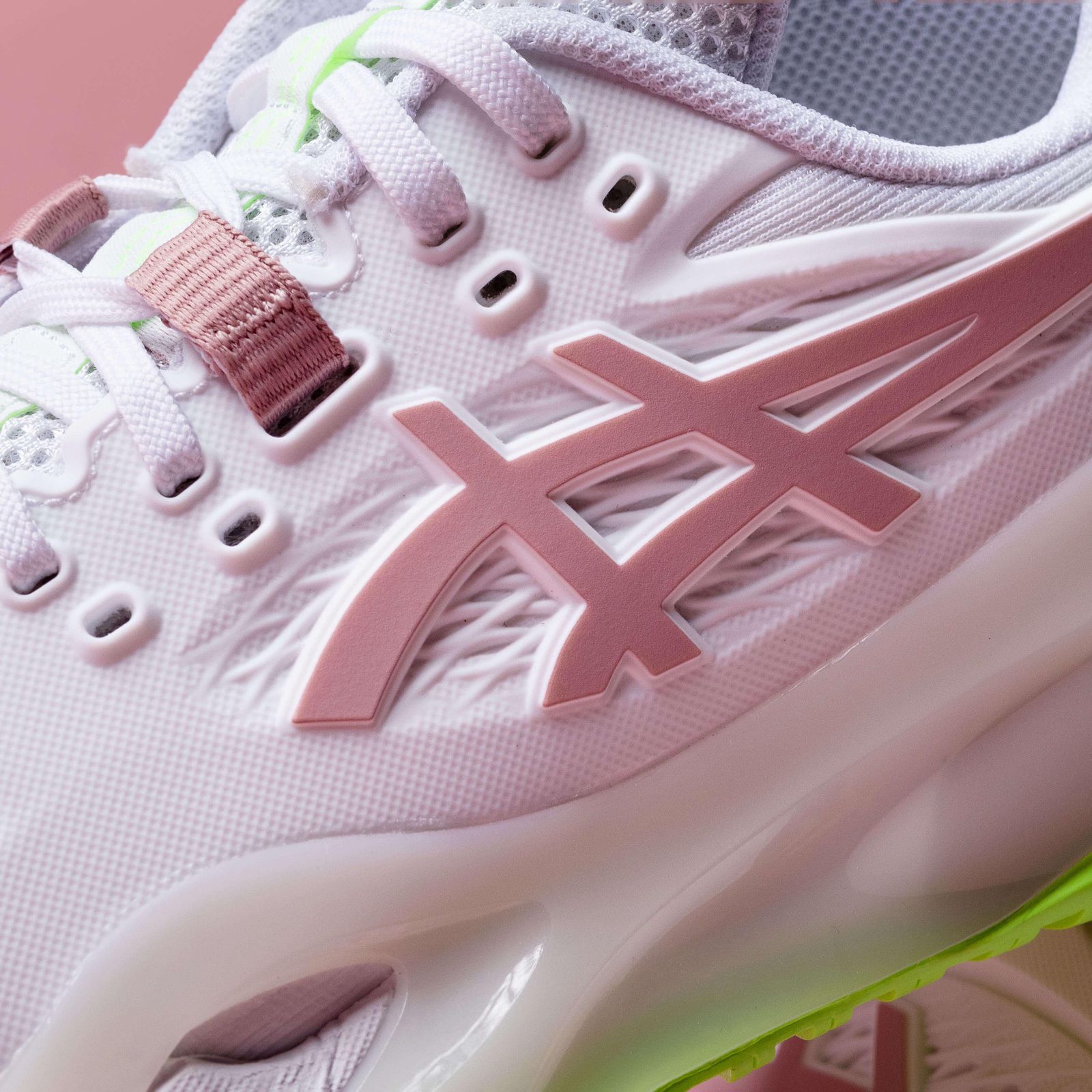 Asics Gel Resolution x White Morganite
