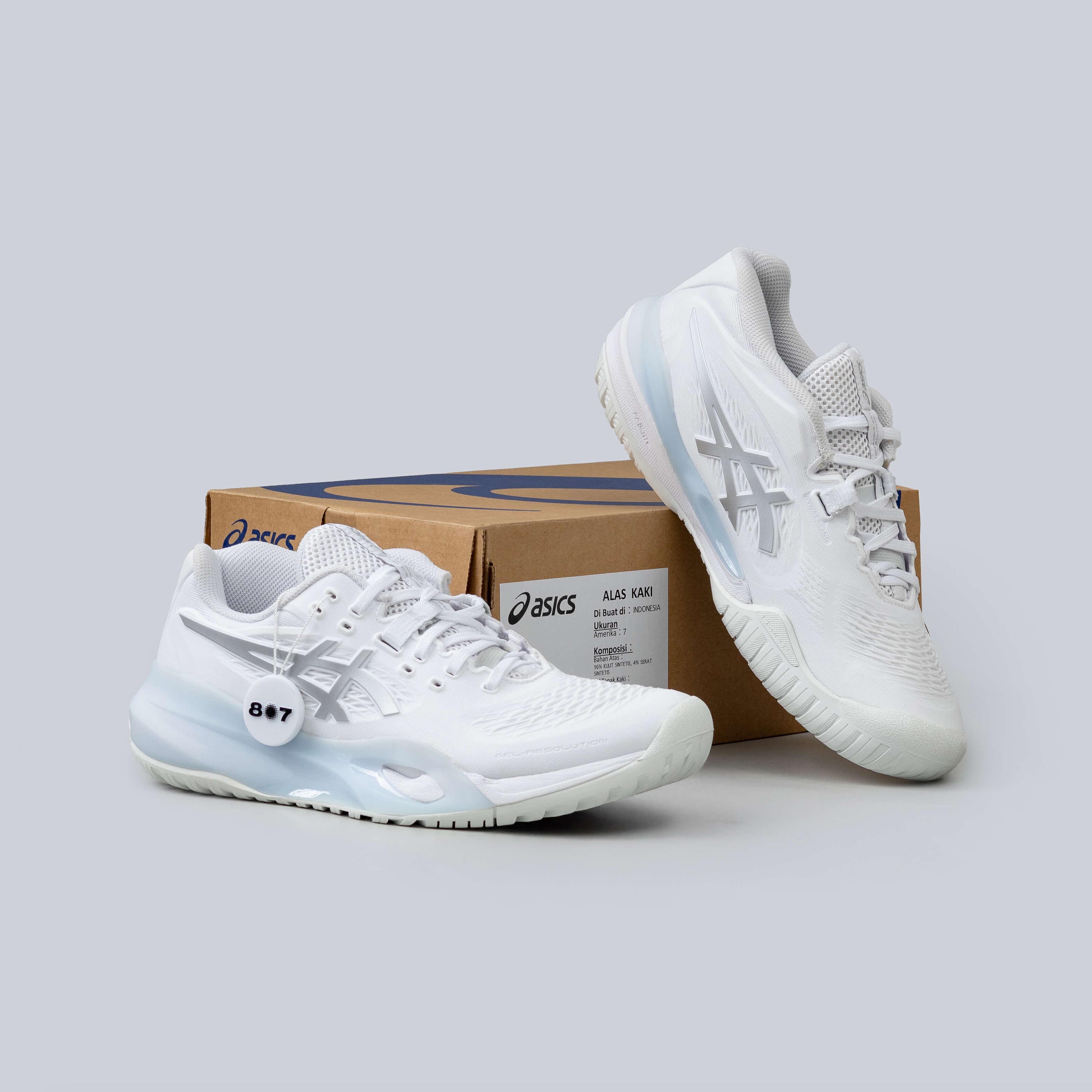 Asics Gel Resolution x White Pure Silver