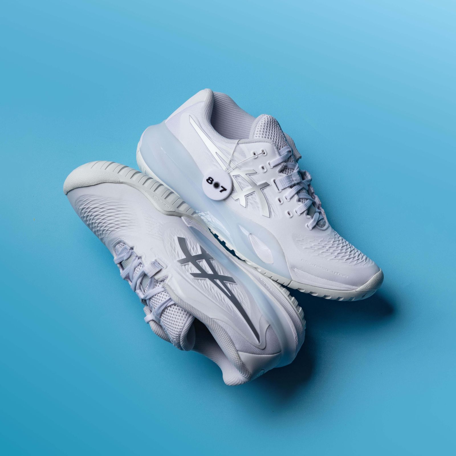 Asics Gel Resolution x White Pure Silver
