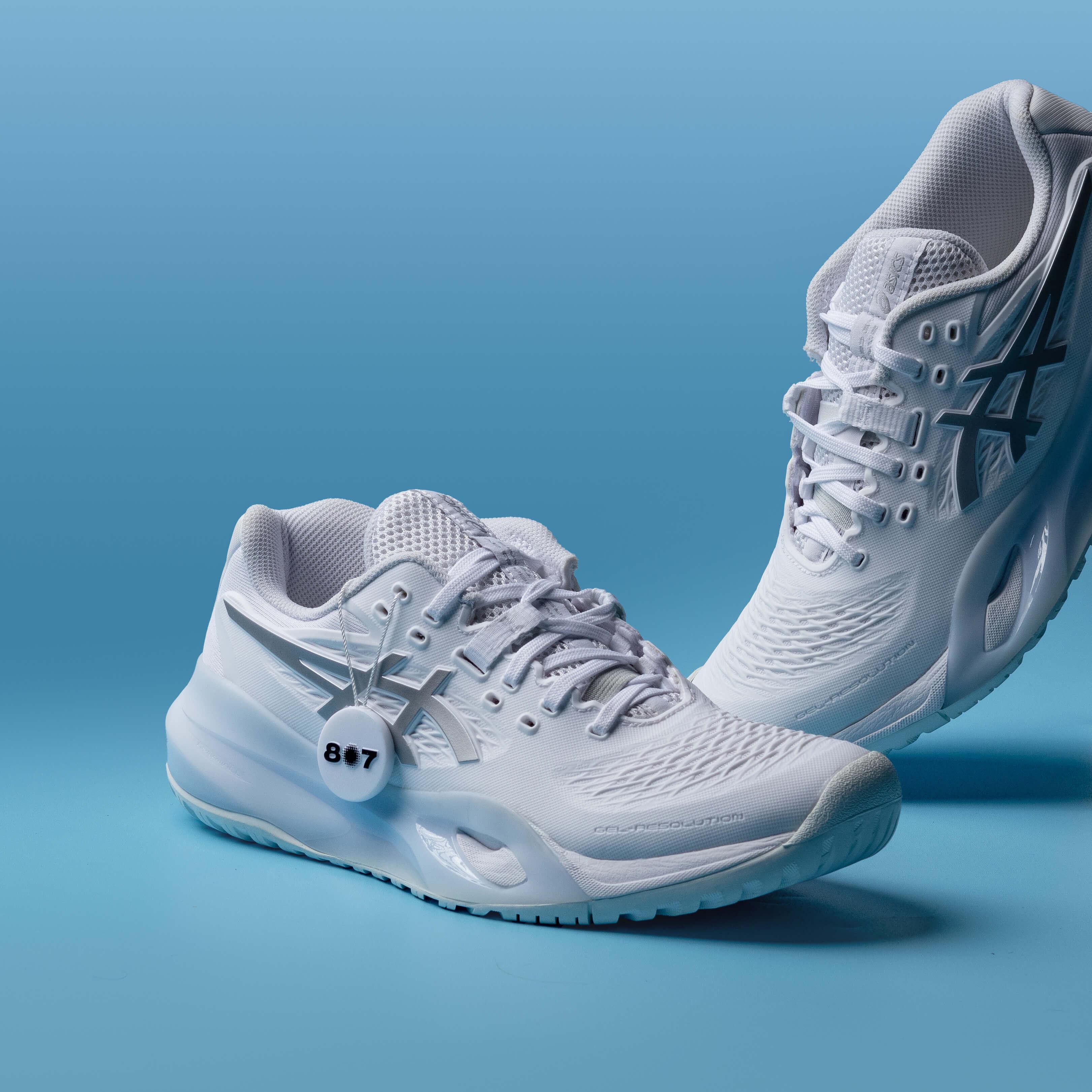 Asics Gel Resolution x White Pure Silver