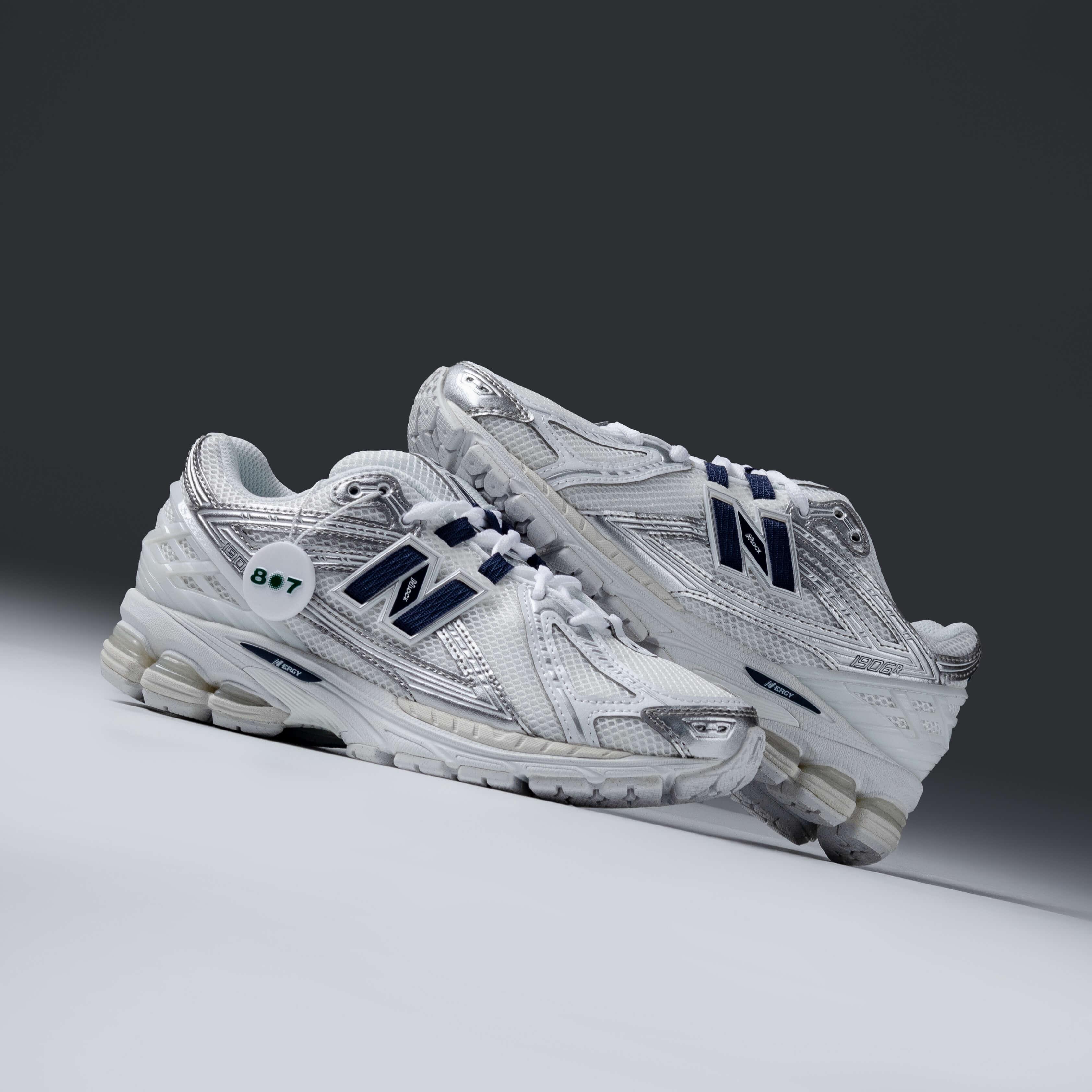 New Balance 1906R White Navy Silver Metallic