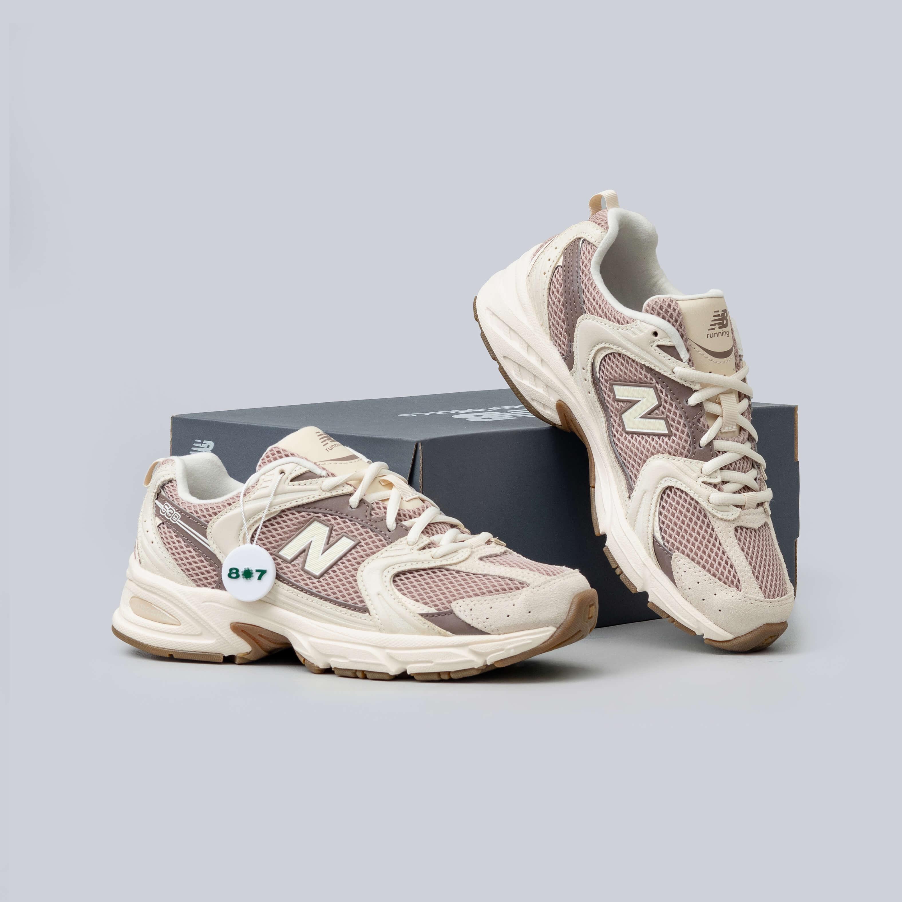 New Balance 530 Bisque Earth Shadow Gum