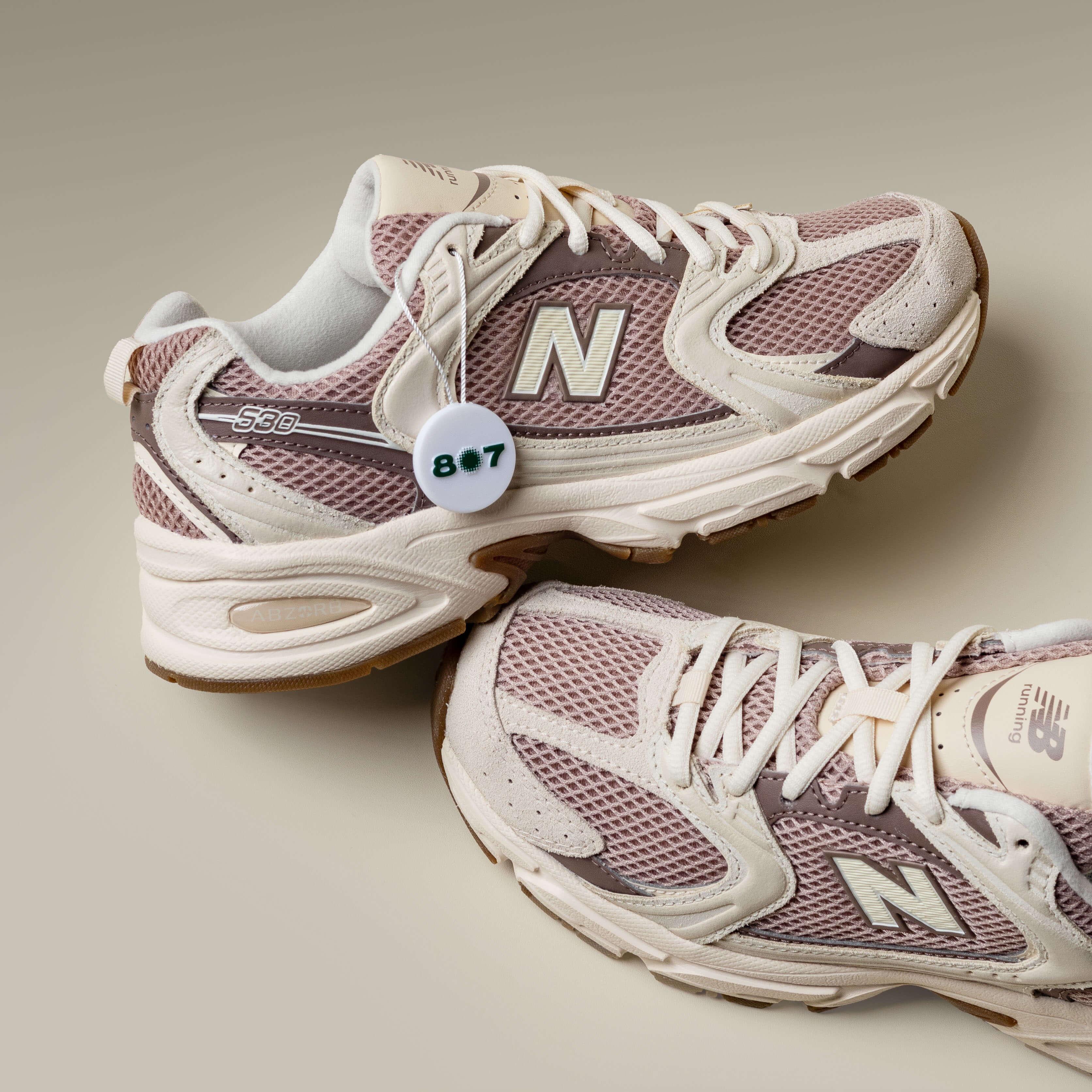 New Balance 530 Bisque Earth Shadow Gum