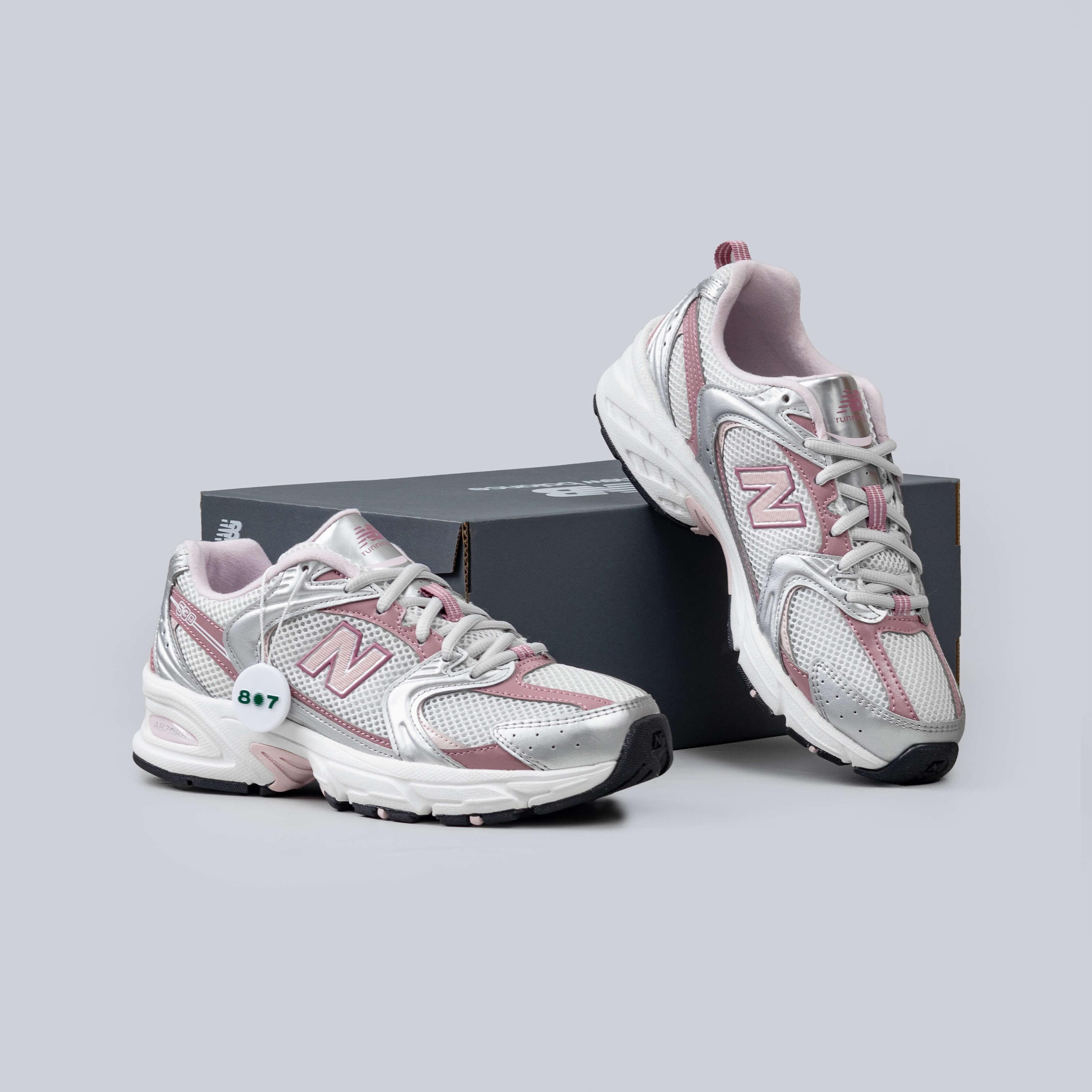New Balance 530 Silver Metalic Rosewood