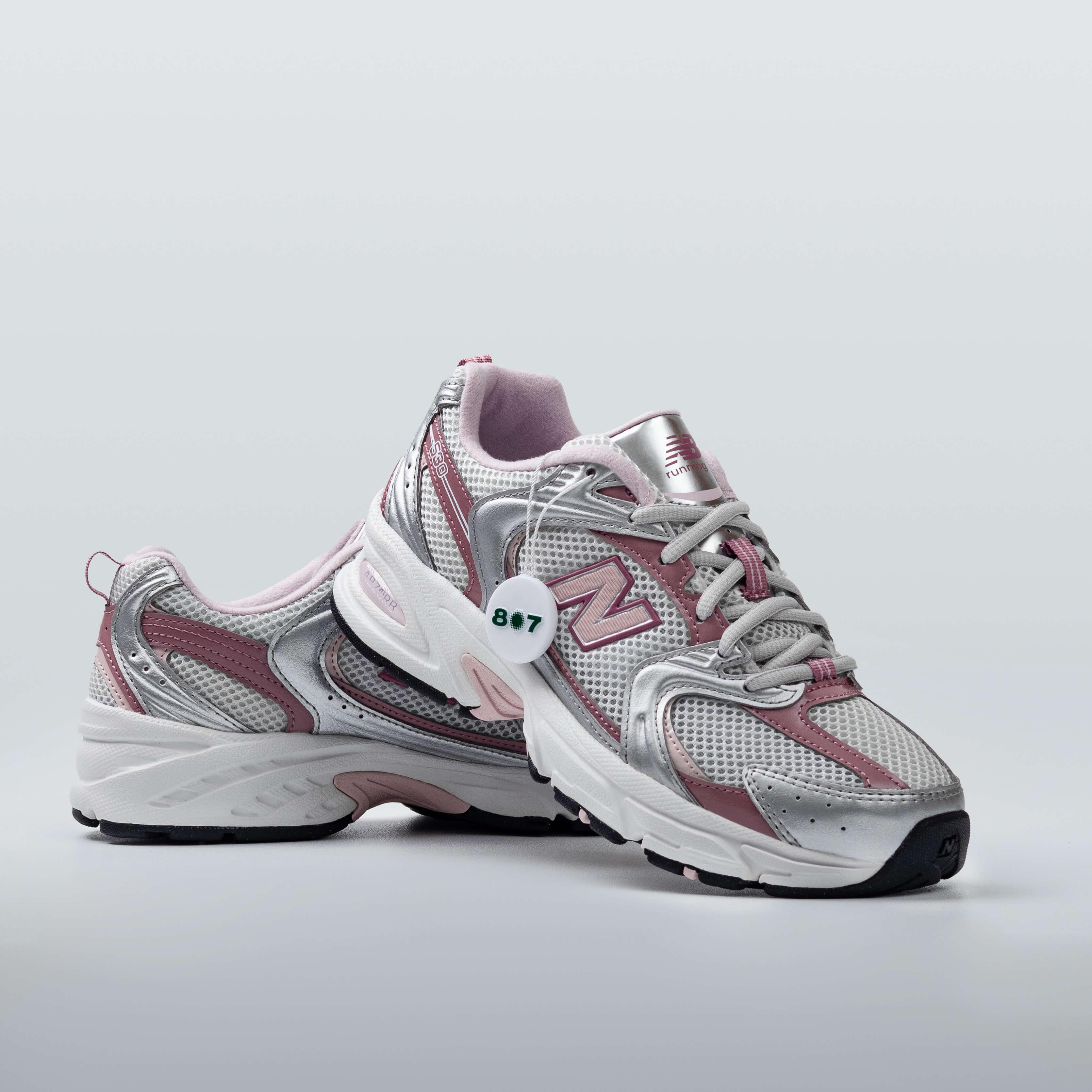 New Balance 530 Silver Metalic Rosewood