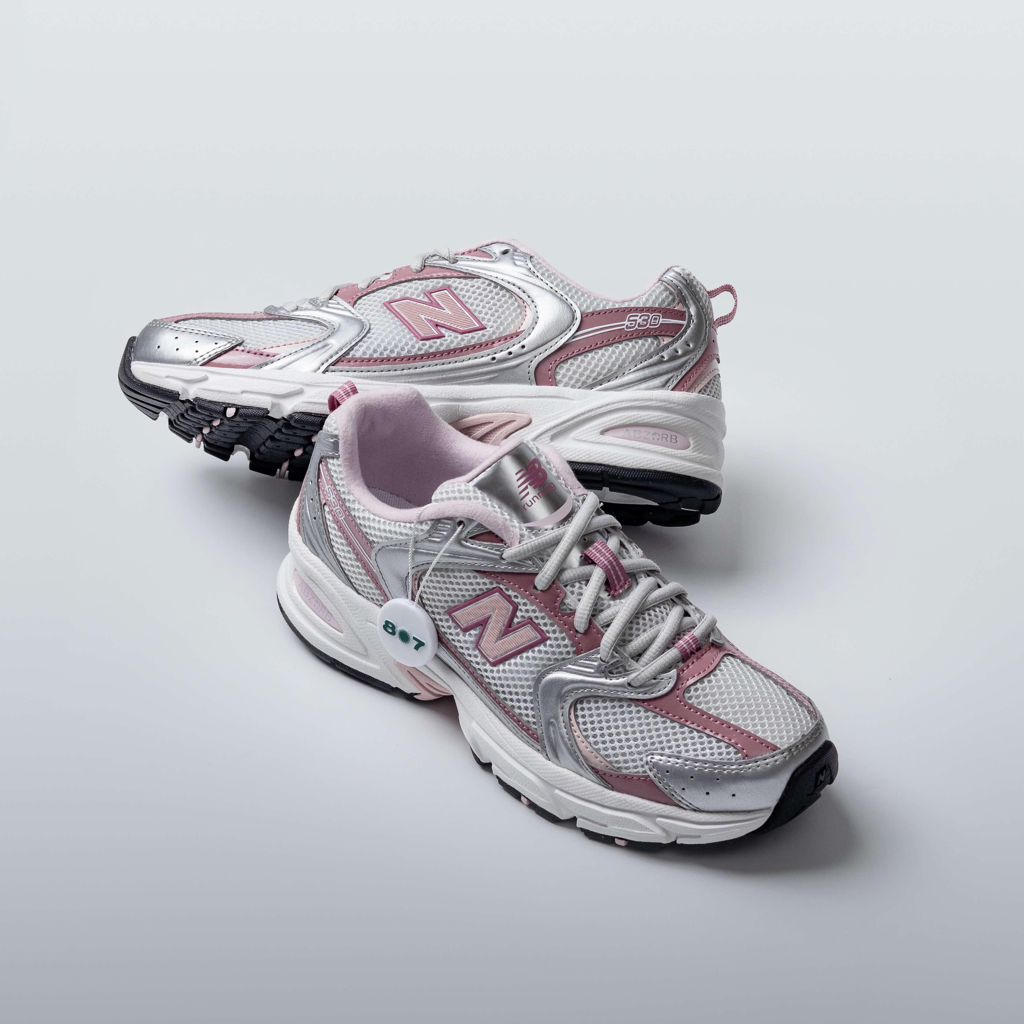 New Balance 530 Silver Metalic Rosewood