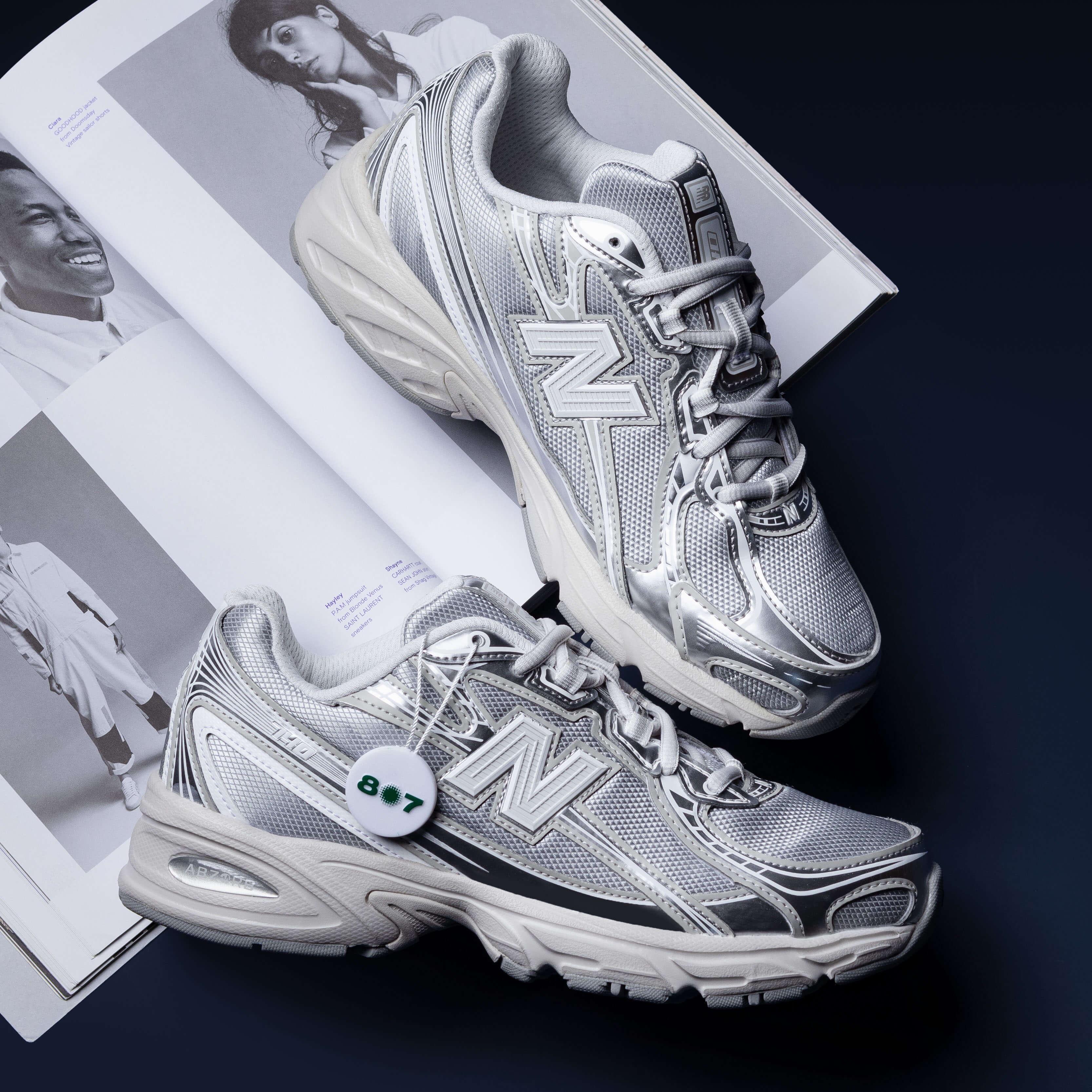 New Balance 740 Metallic Silver
