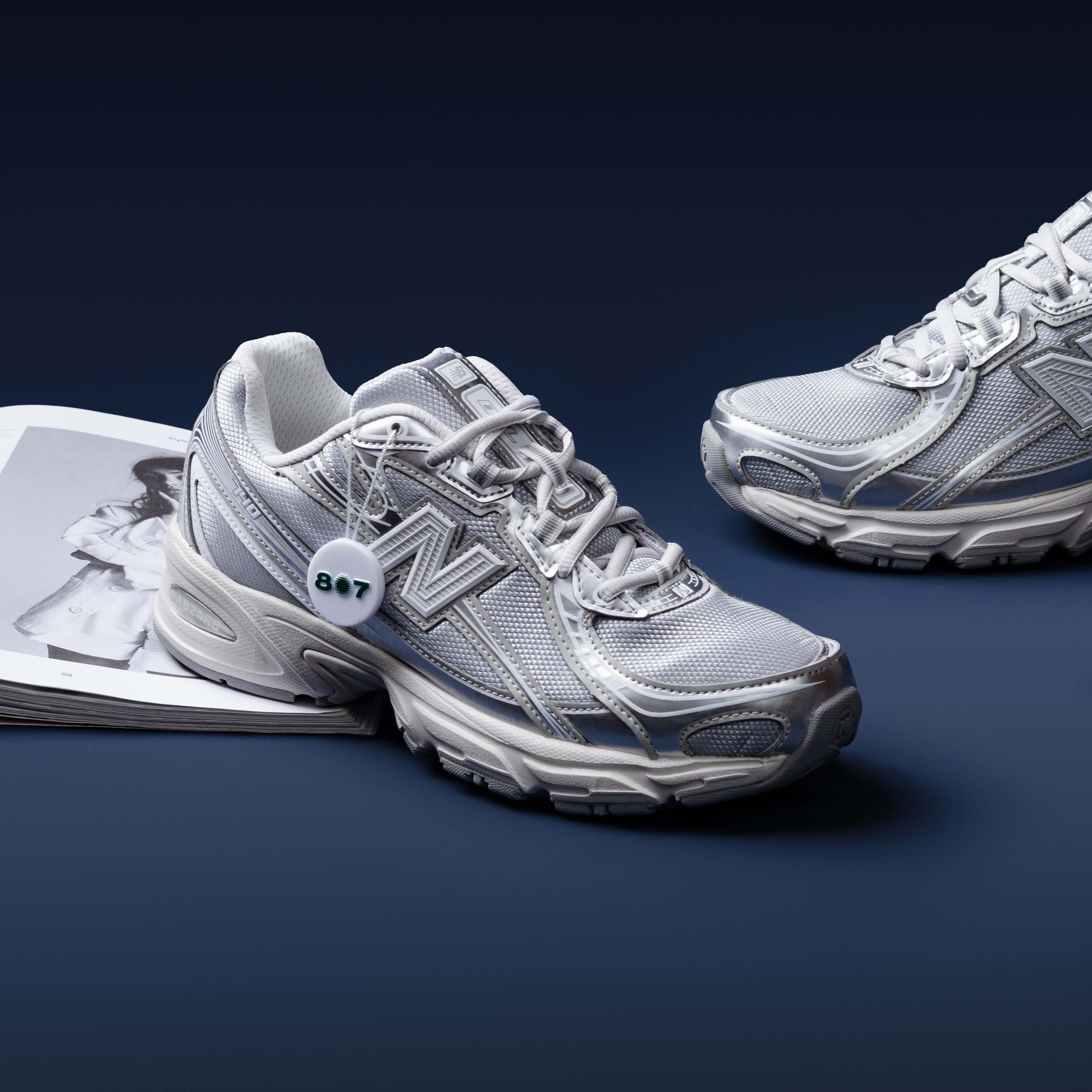 New Balance 740 Metallic Silver