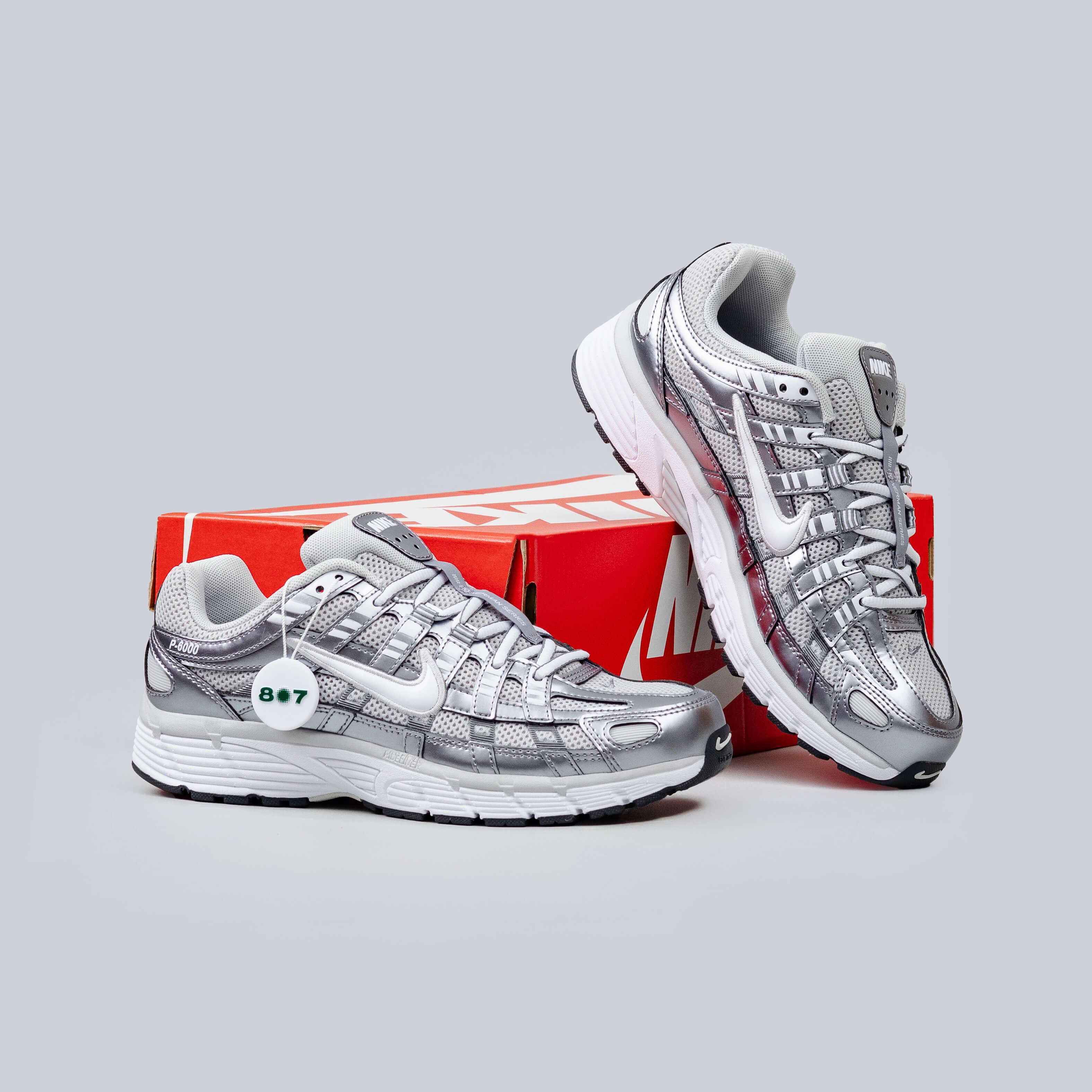 Nike P6000 Grey Fog Metallic Cool Grey