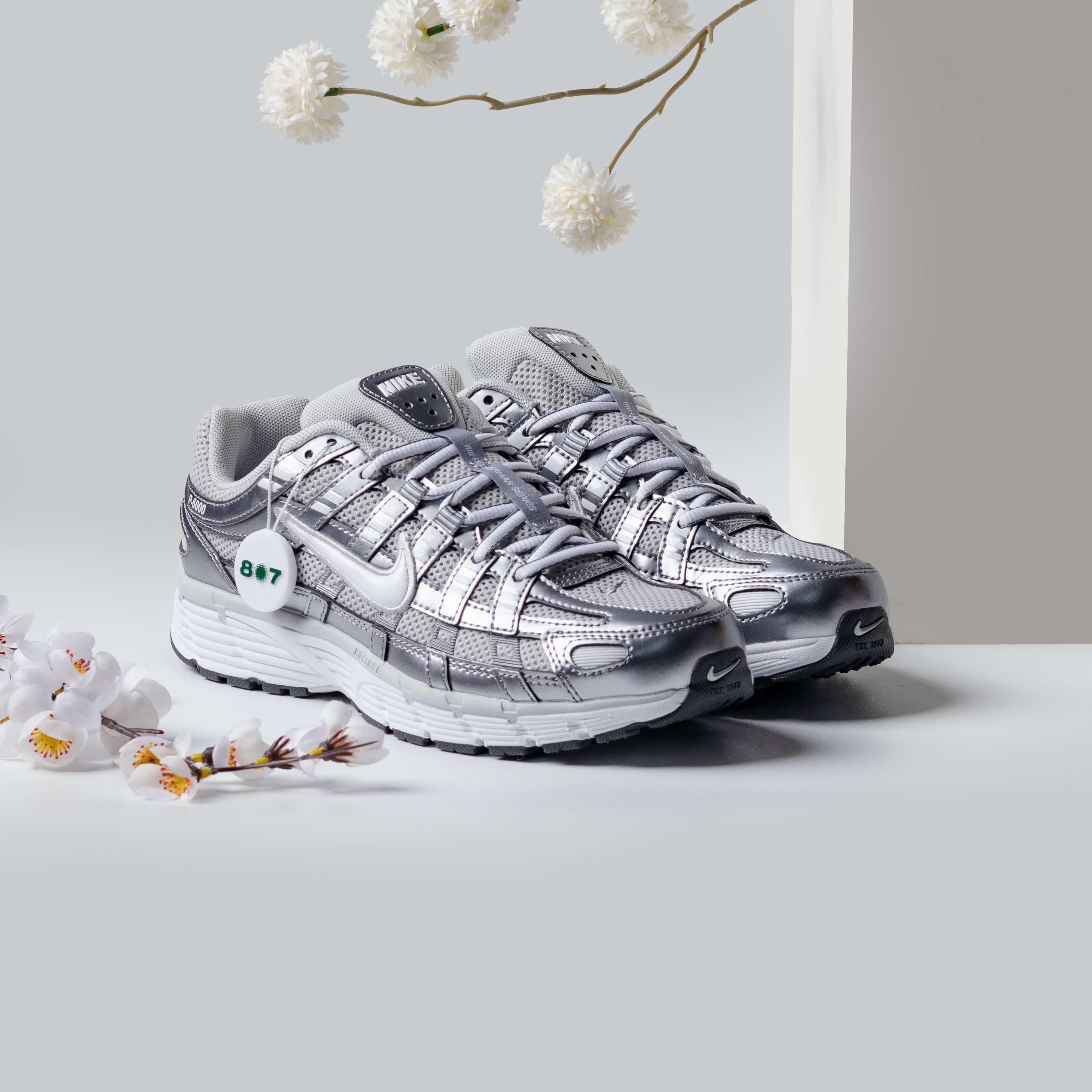 Nike P6000 Grey Fog Metallic Cool Grey