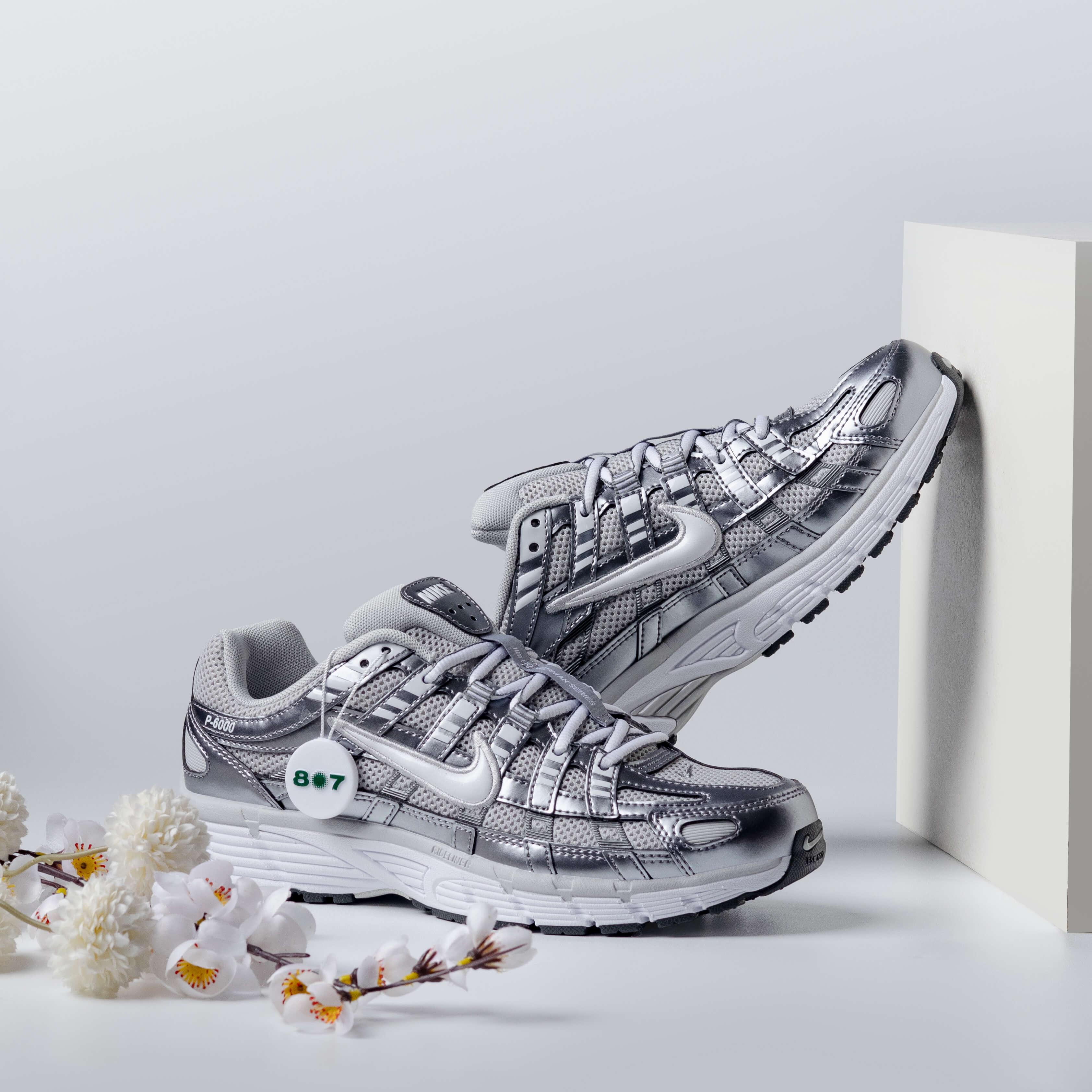 Nike P6000 Grey Fog Metallic Cool Grey