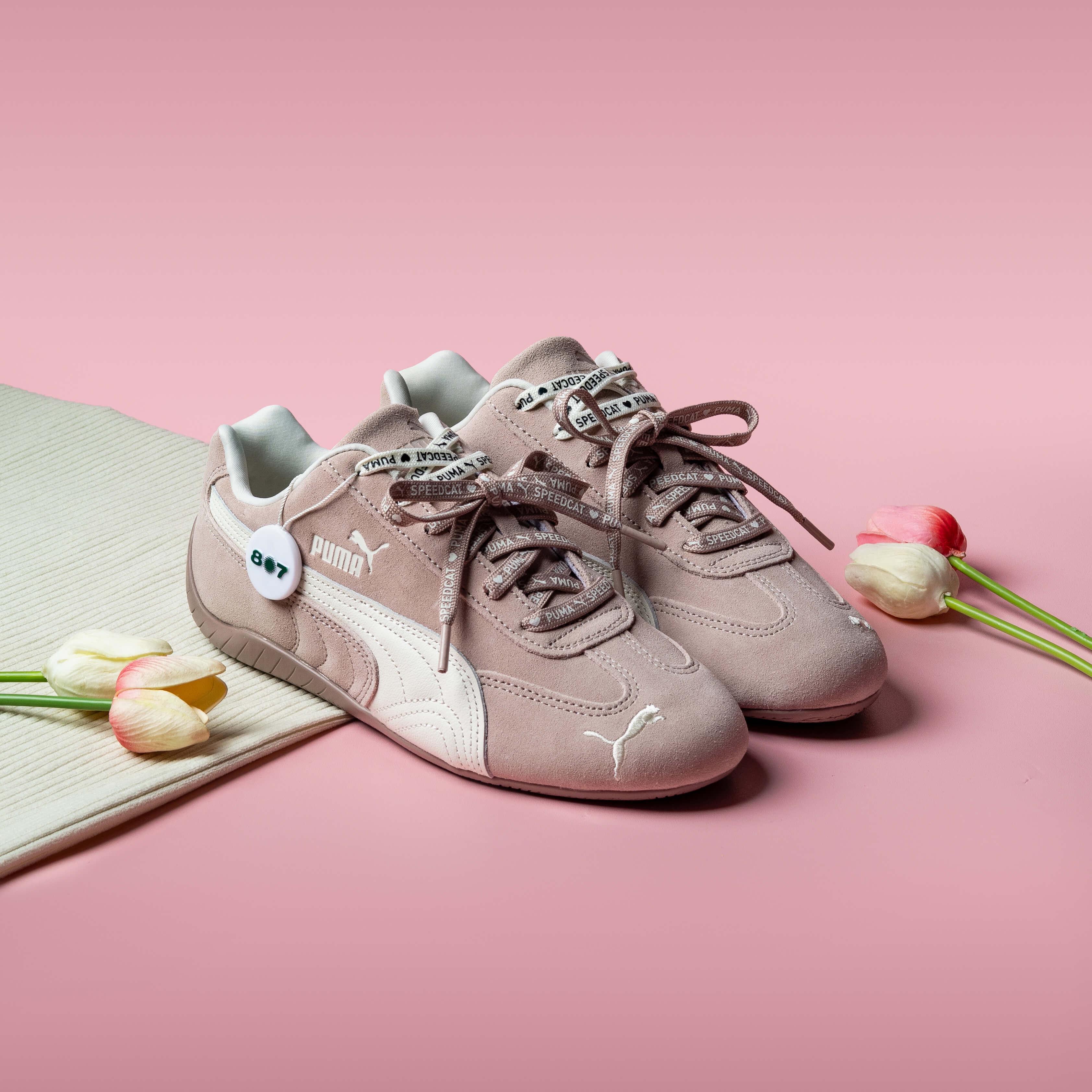 ⁠Puma Speedcat Duo Lace Soft Pink