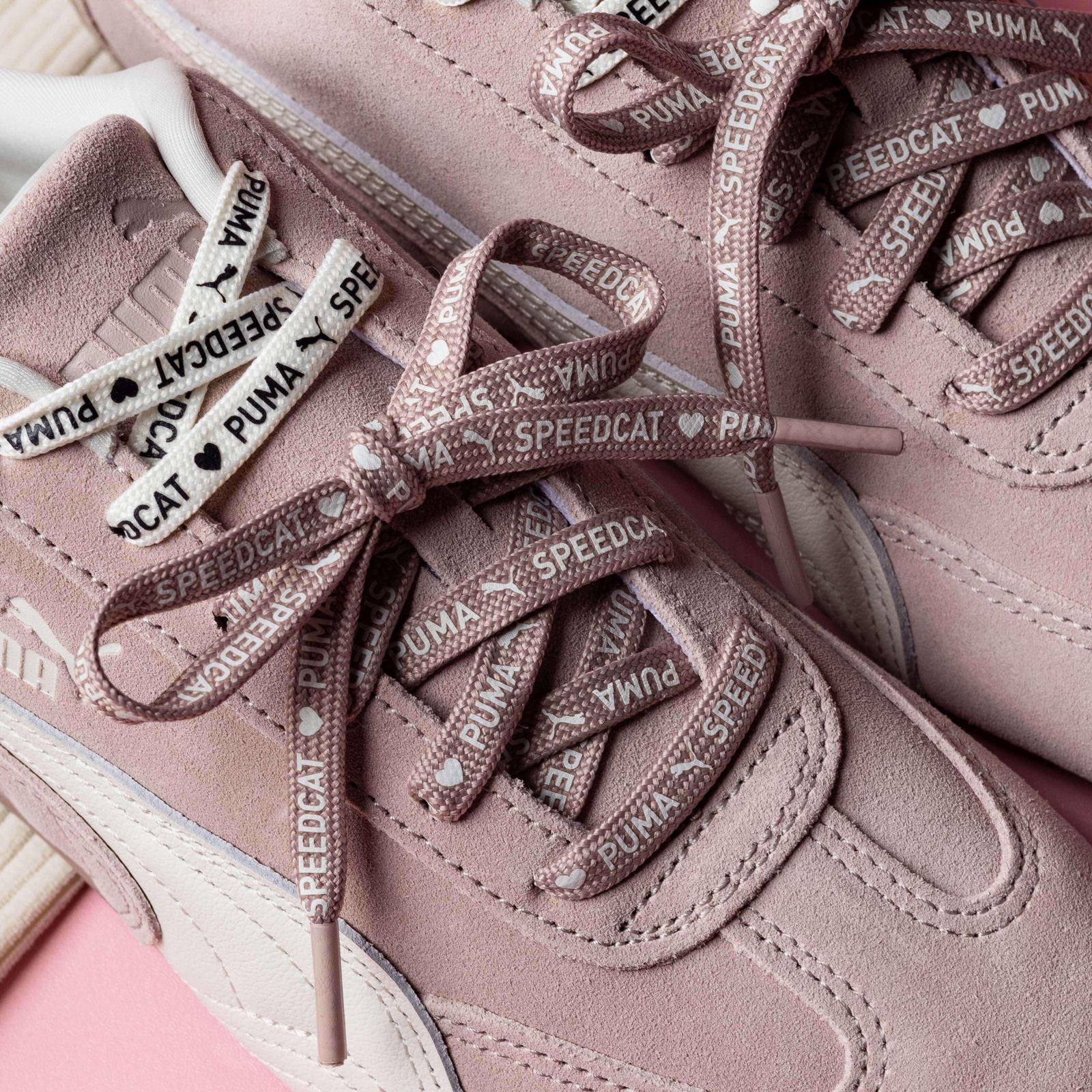⁠Puma Speedcat Duo Lace Soft Pink