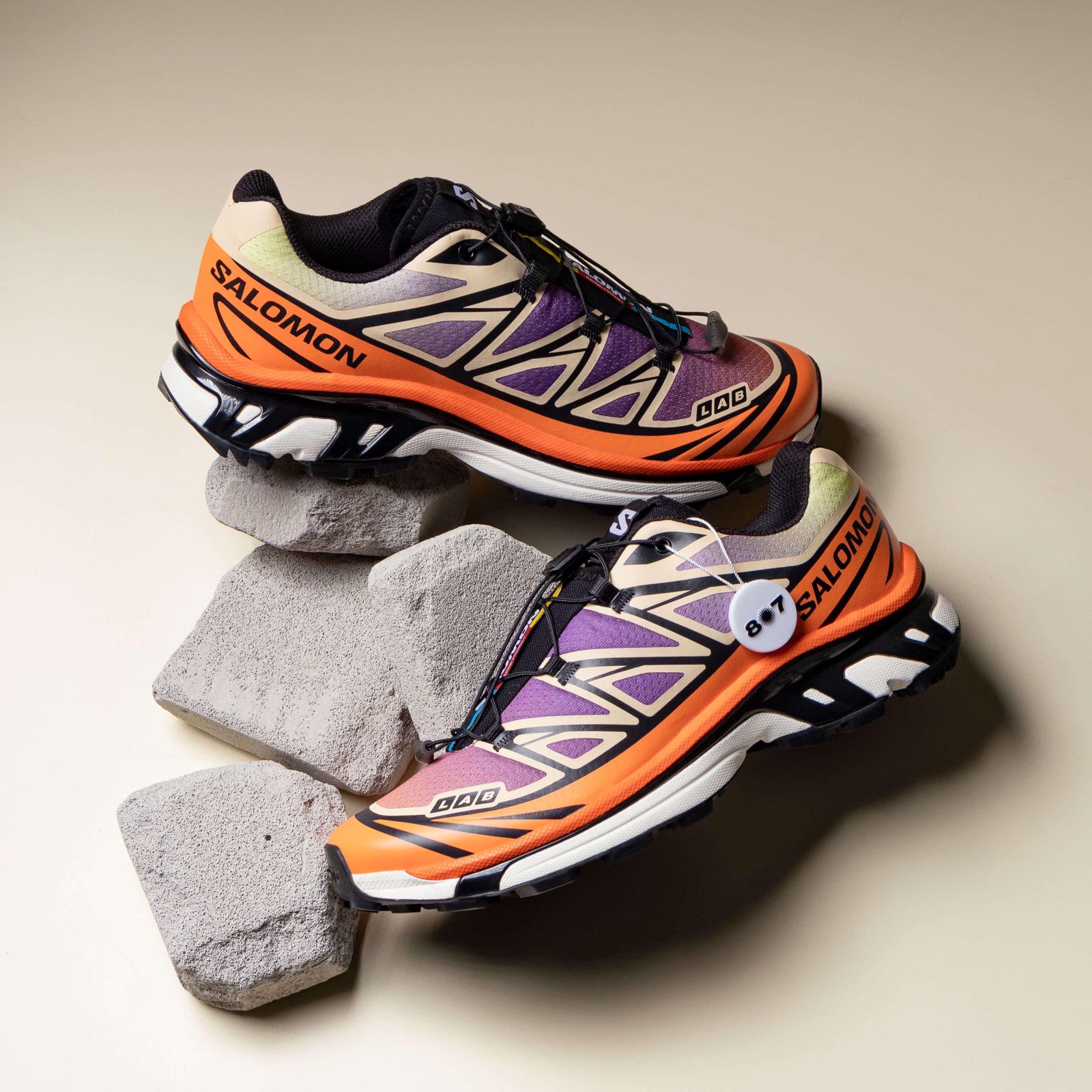 Salomon XT6 Black Almond Dragon