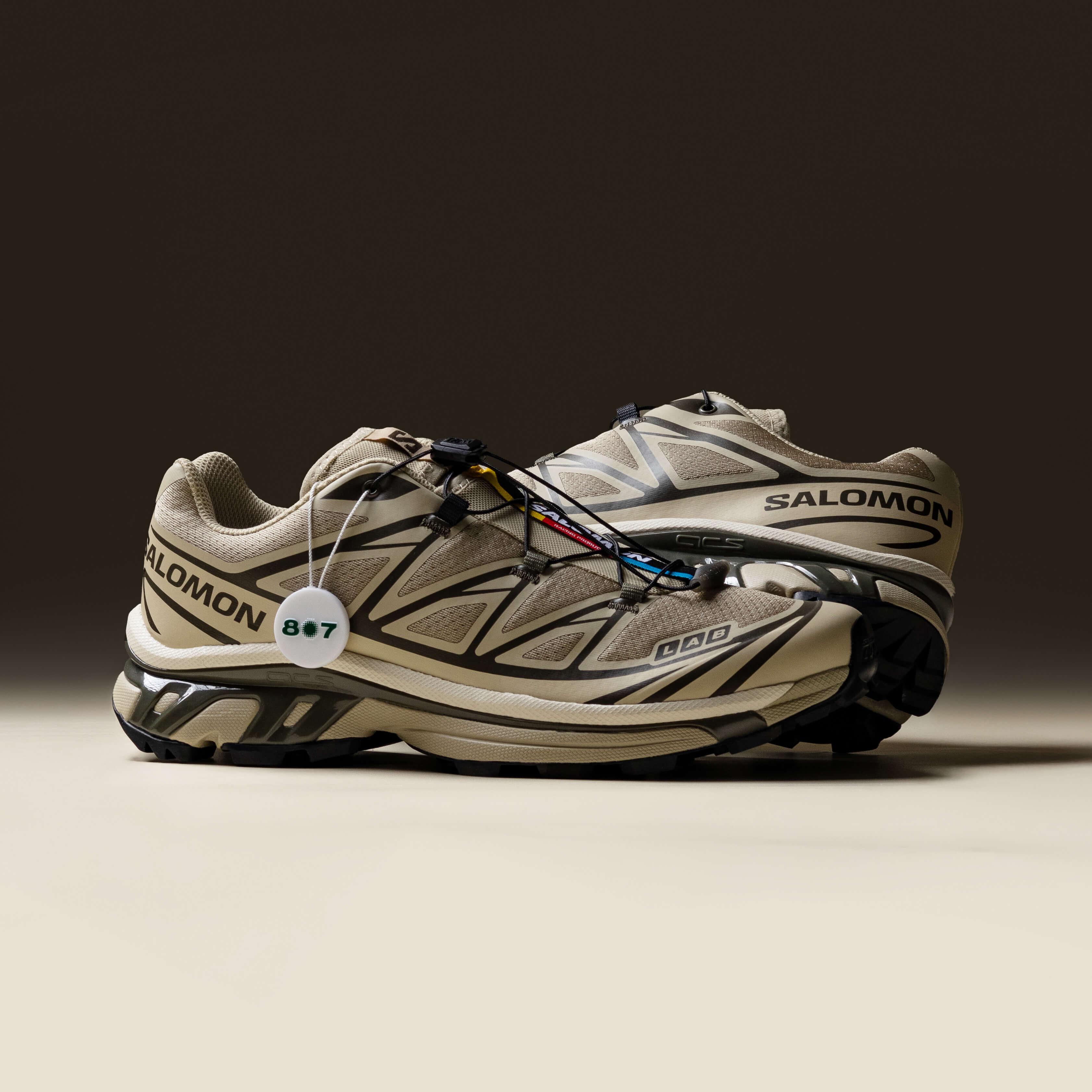 Salomon XT6 Black Eucalyptus Grape Leaf
