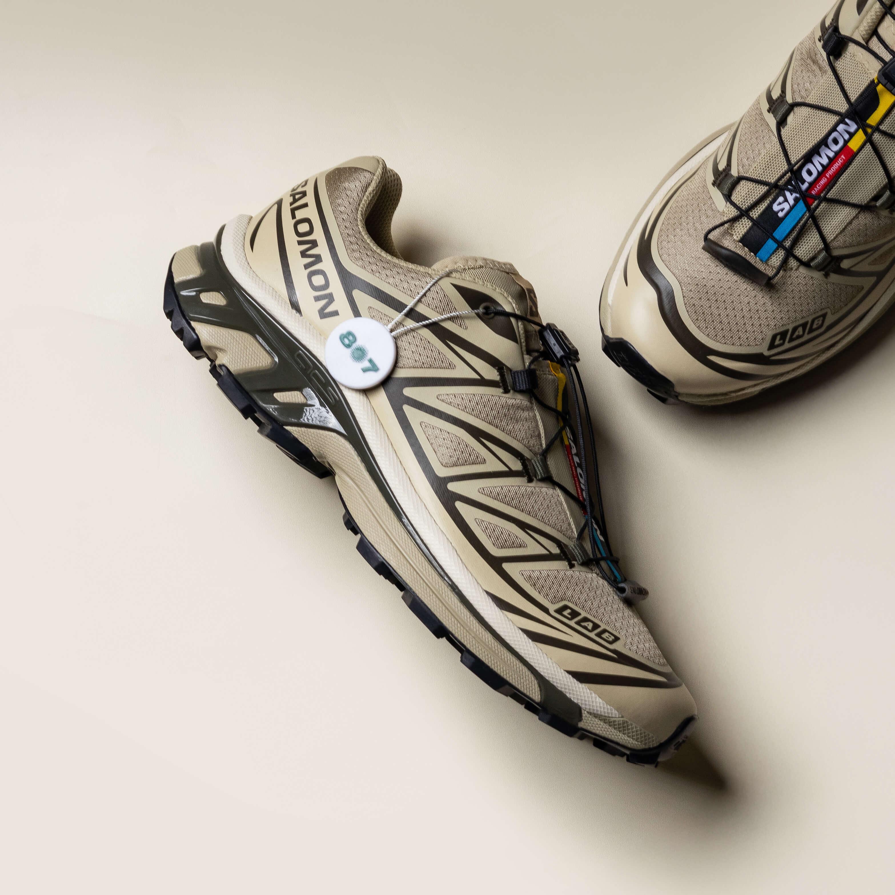 Salomon XT6 Black Eucalyptus Grape Leaf