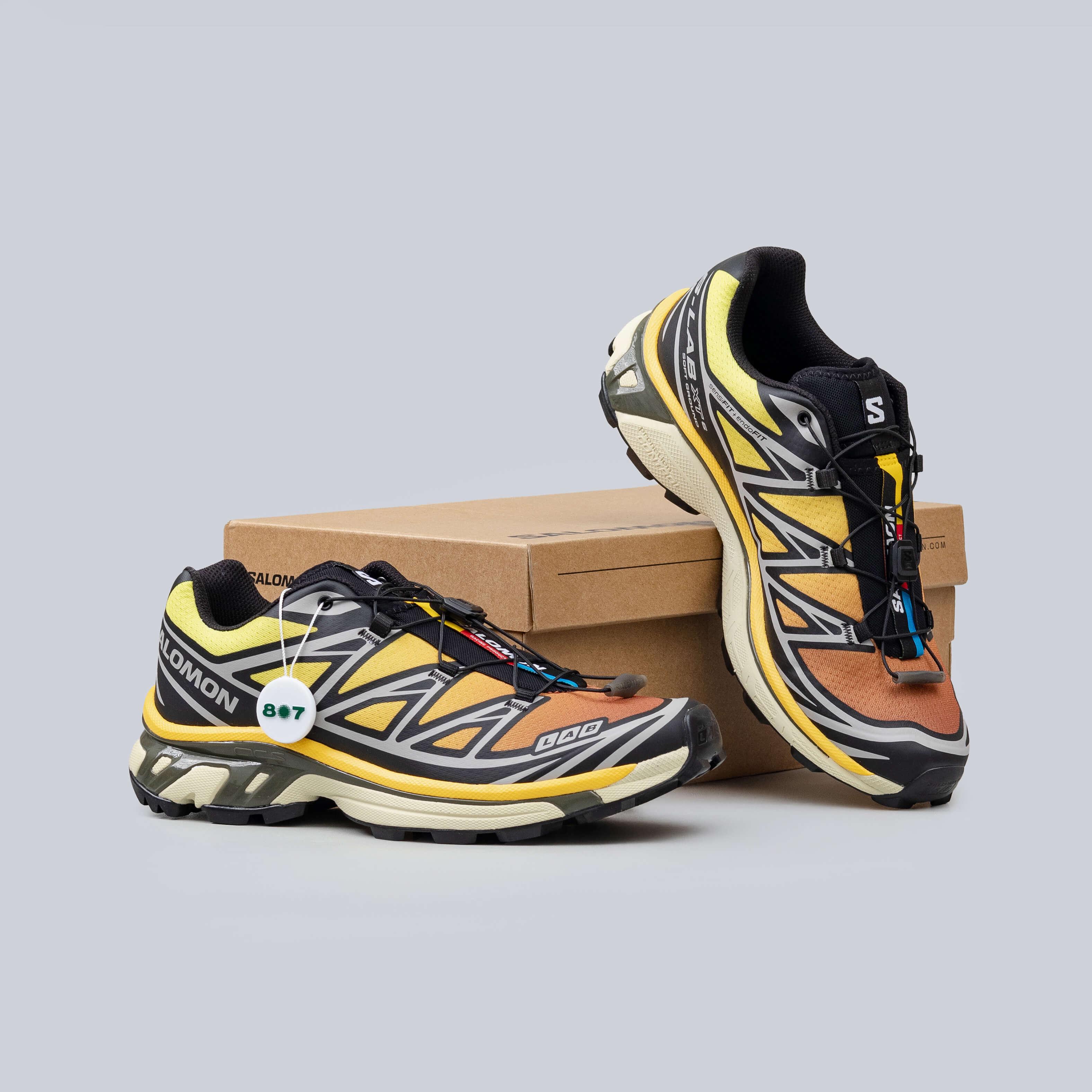Salomon XT6 Black Grape Leaf Beach Ball