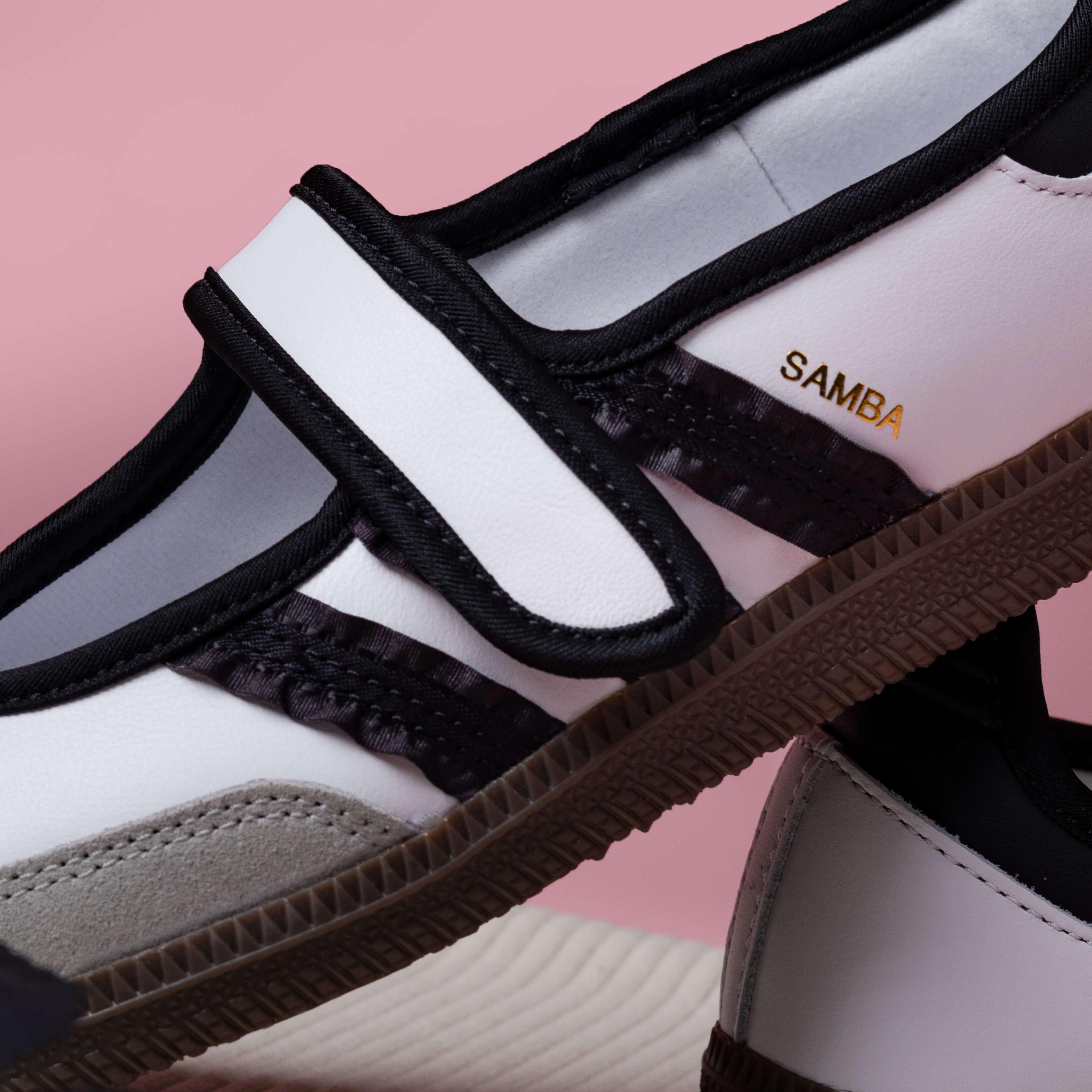 Adidas Samba Jane White Black