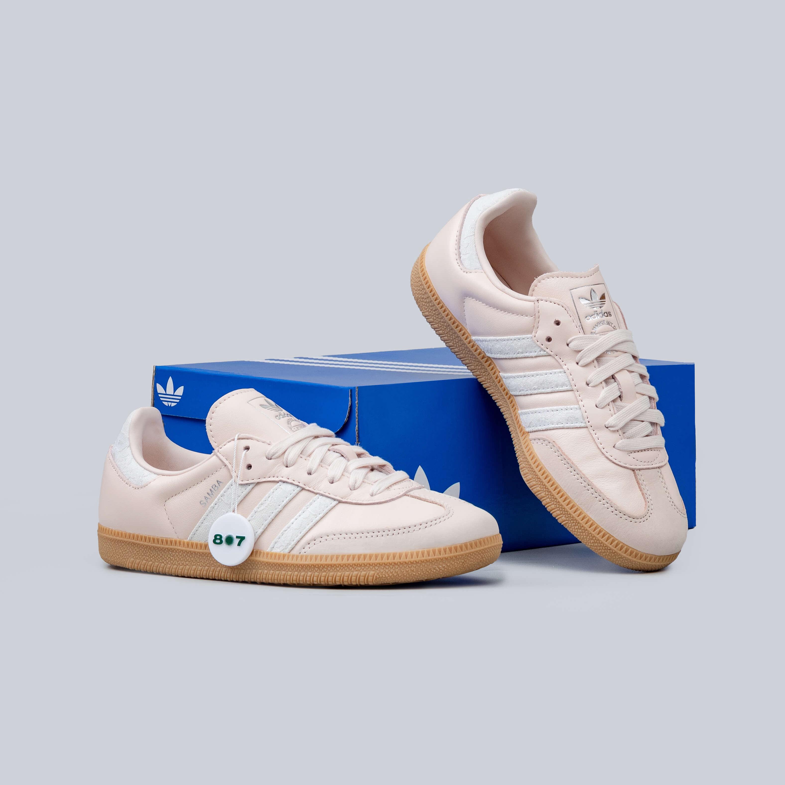 Adidas Samba OG Wonder Quartz Cloud White Gum