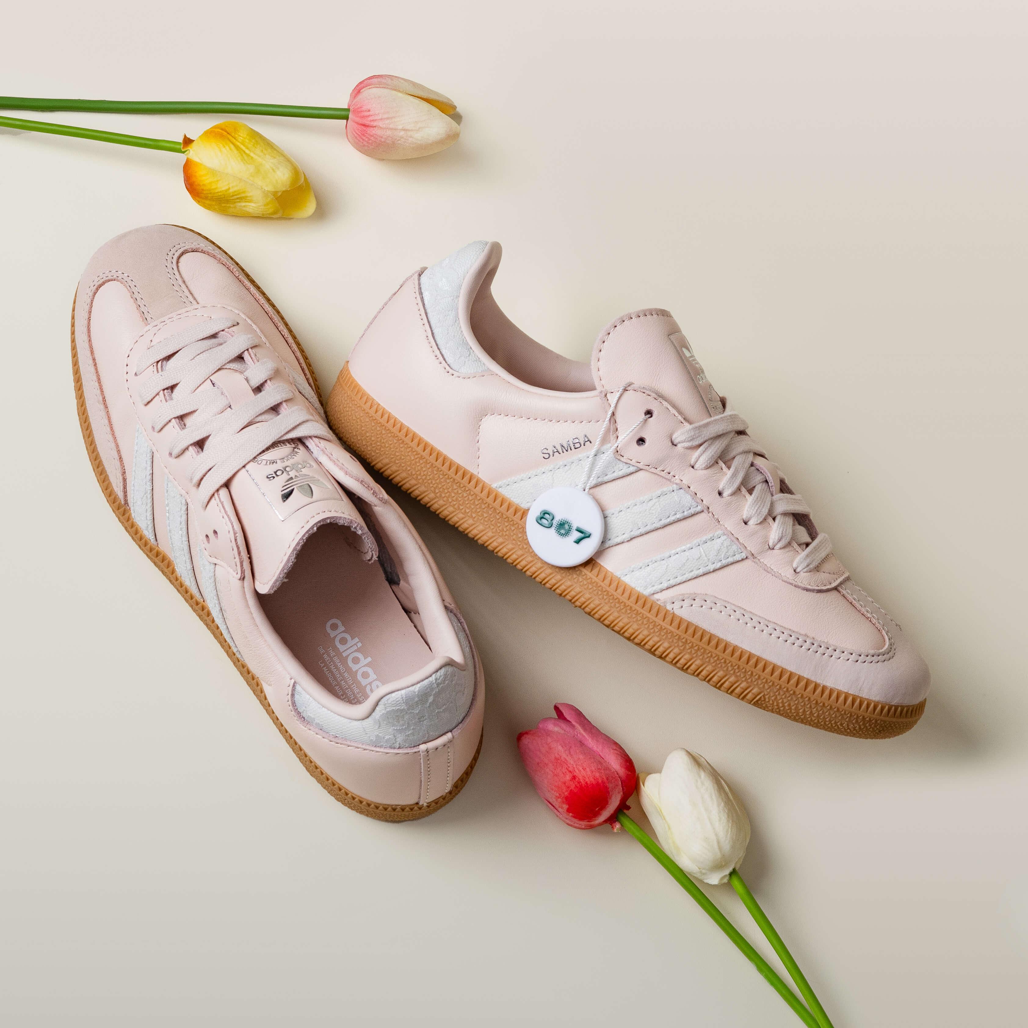 Adidas Samba OG Wonder Quartz Cloud White Gum