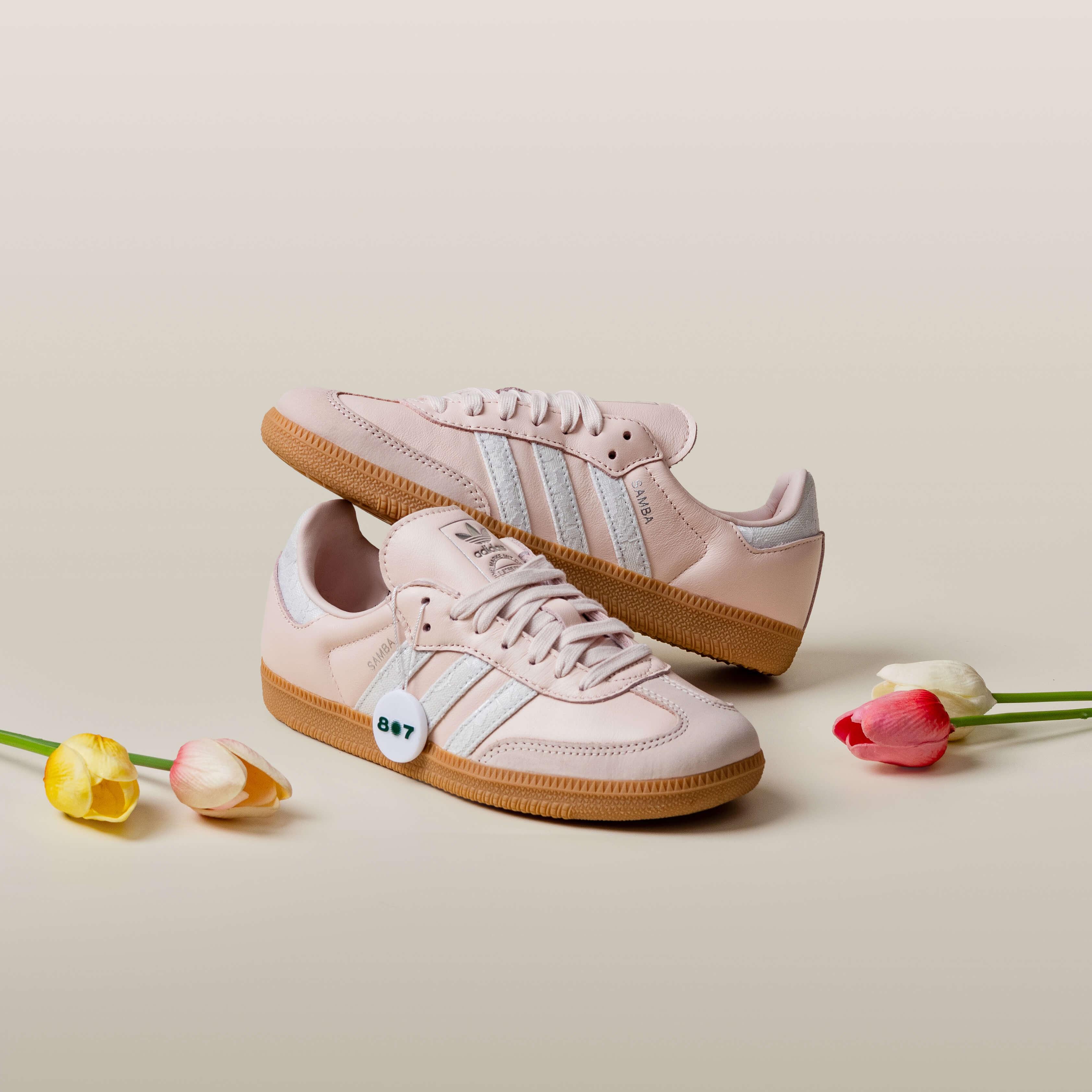 Adidas Samba OG Wonder Quartz Cloud White Gum