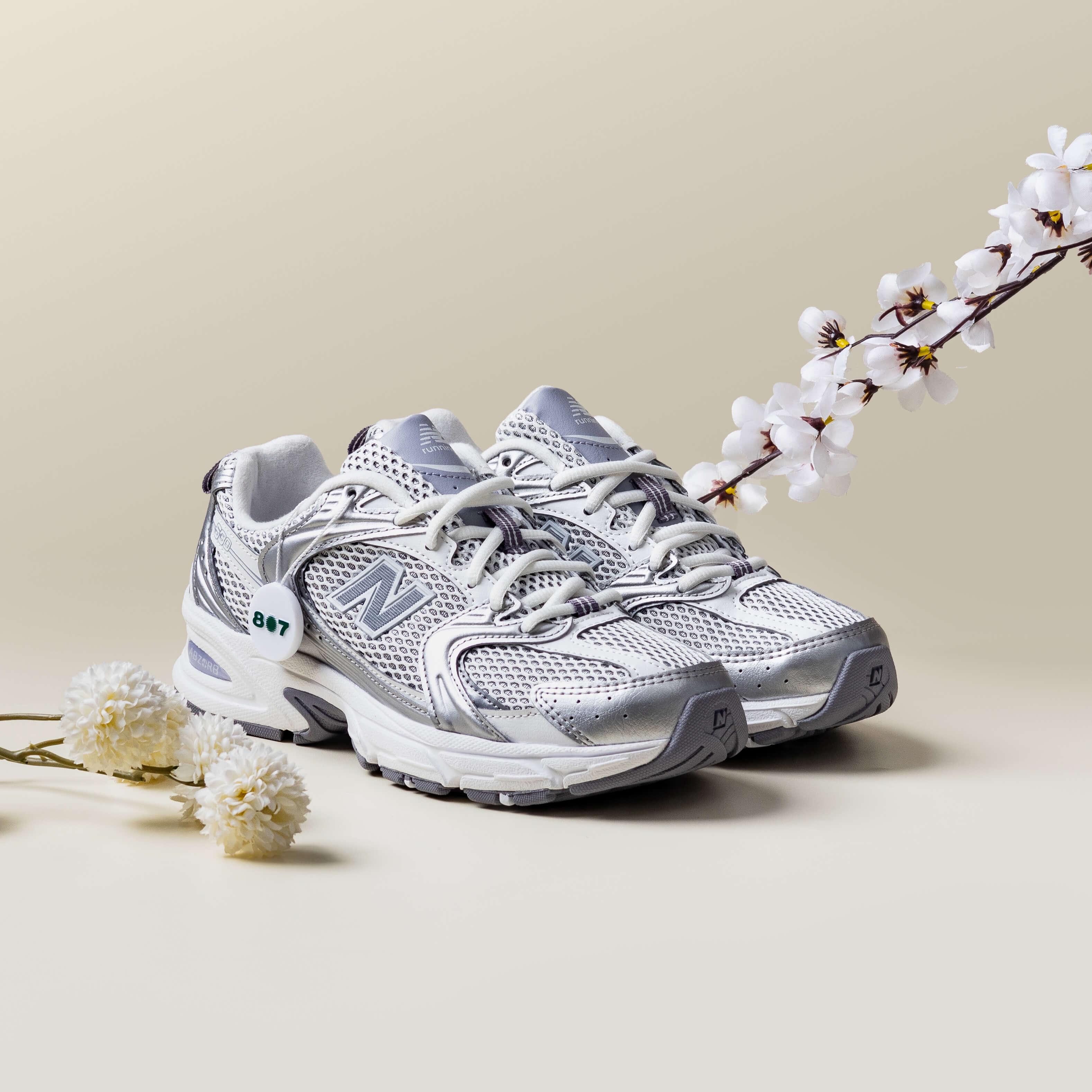 New Balance 530 Grey Matter Silver White Metallic