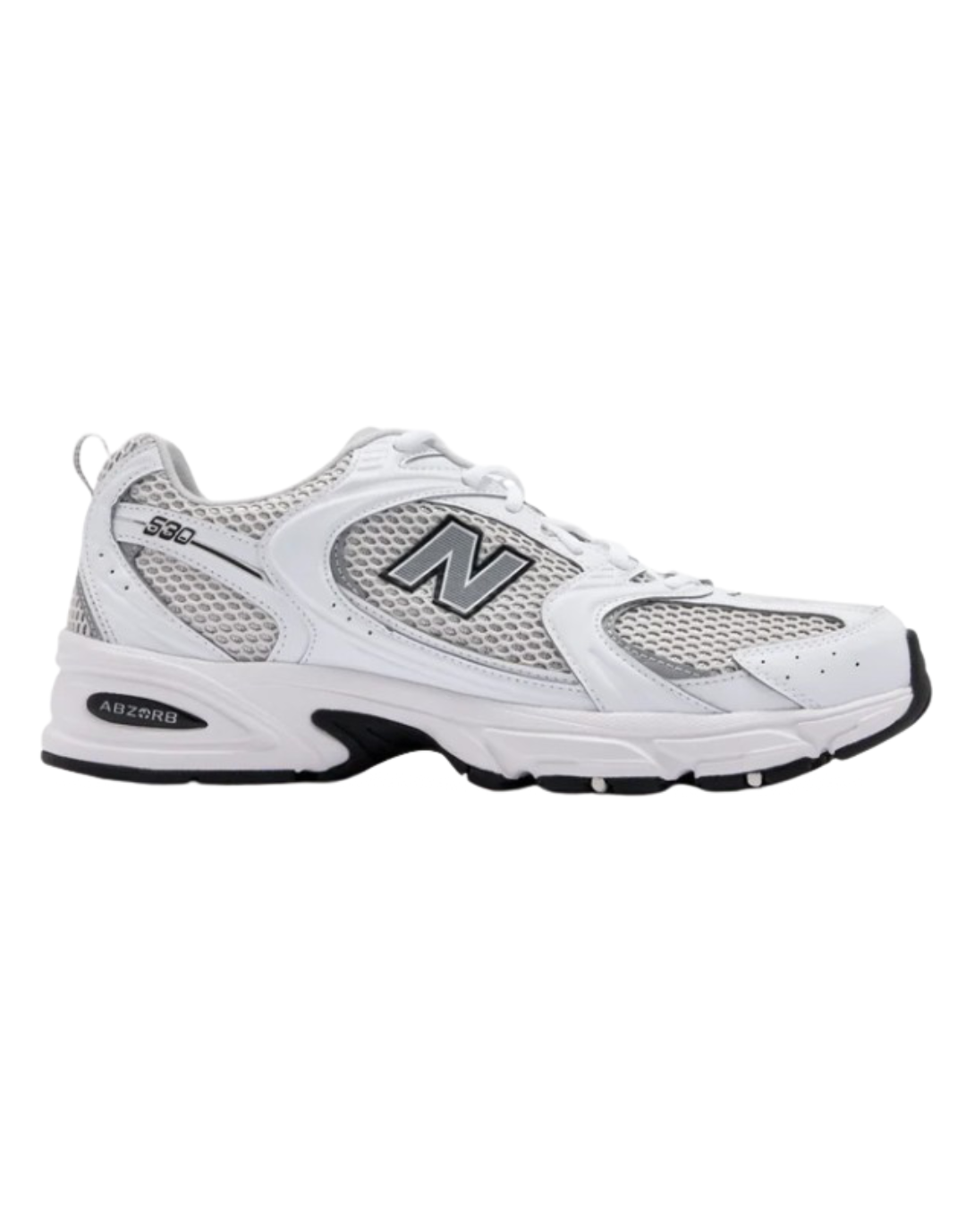 New Balance 530 White Black Silver