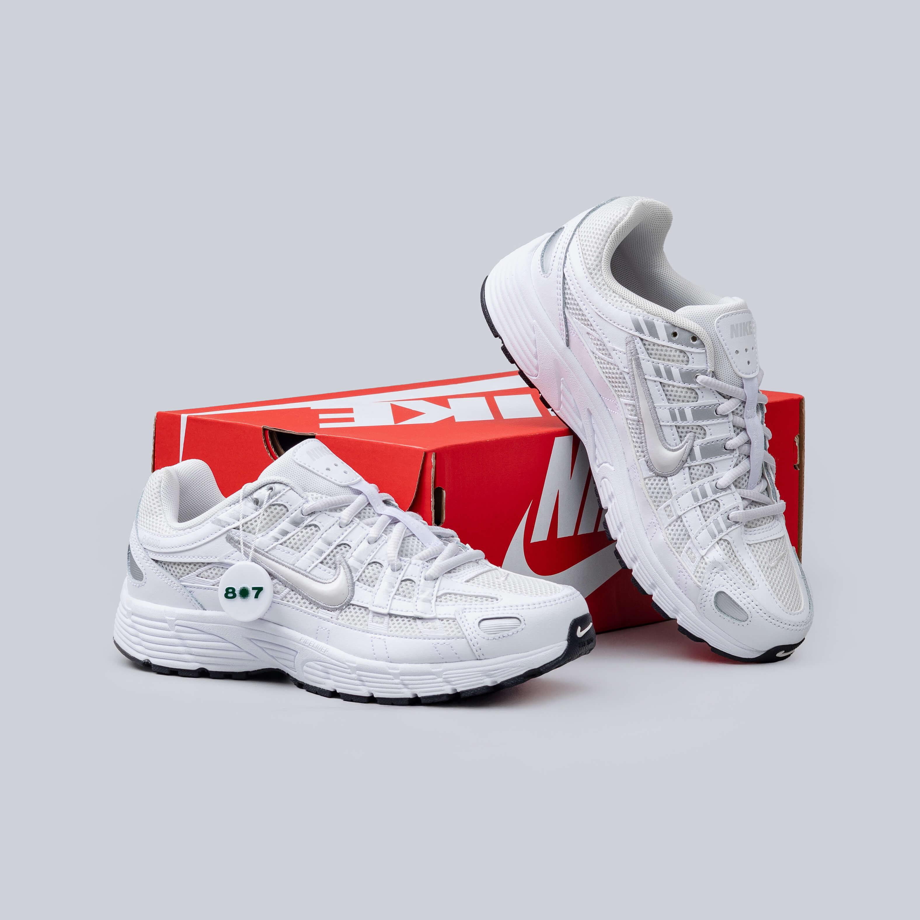 Nike P6000 Platinum Tint White GS Women