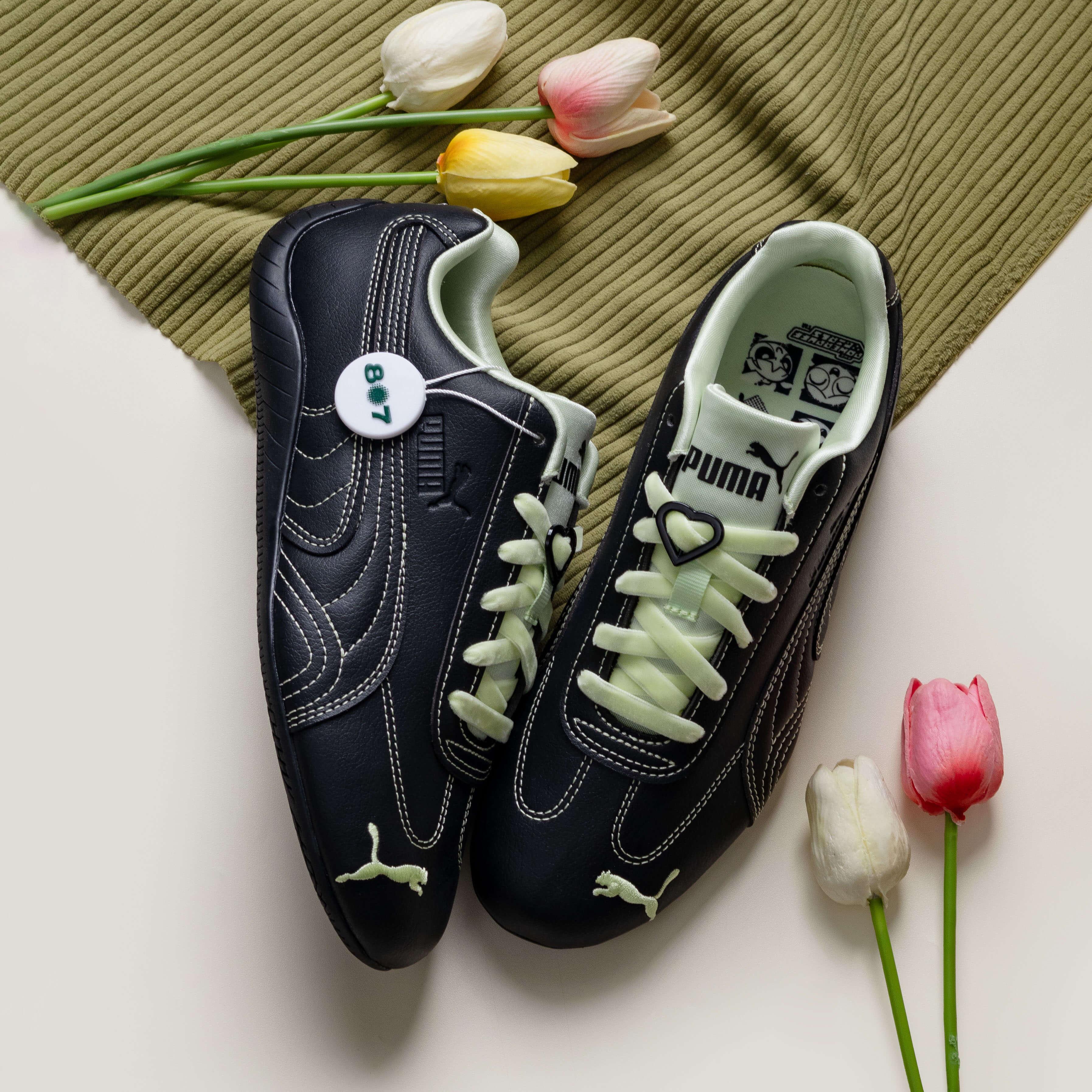 Puma Speedcat The Powerpuff Girls Black Green Illusion