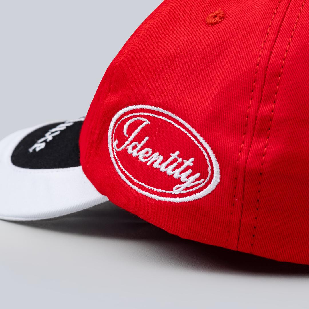 807 IDENTITY Red Circuit Cap
