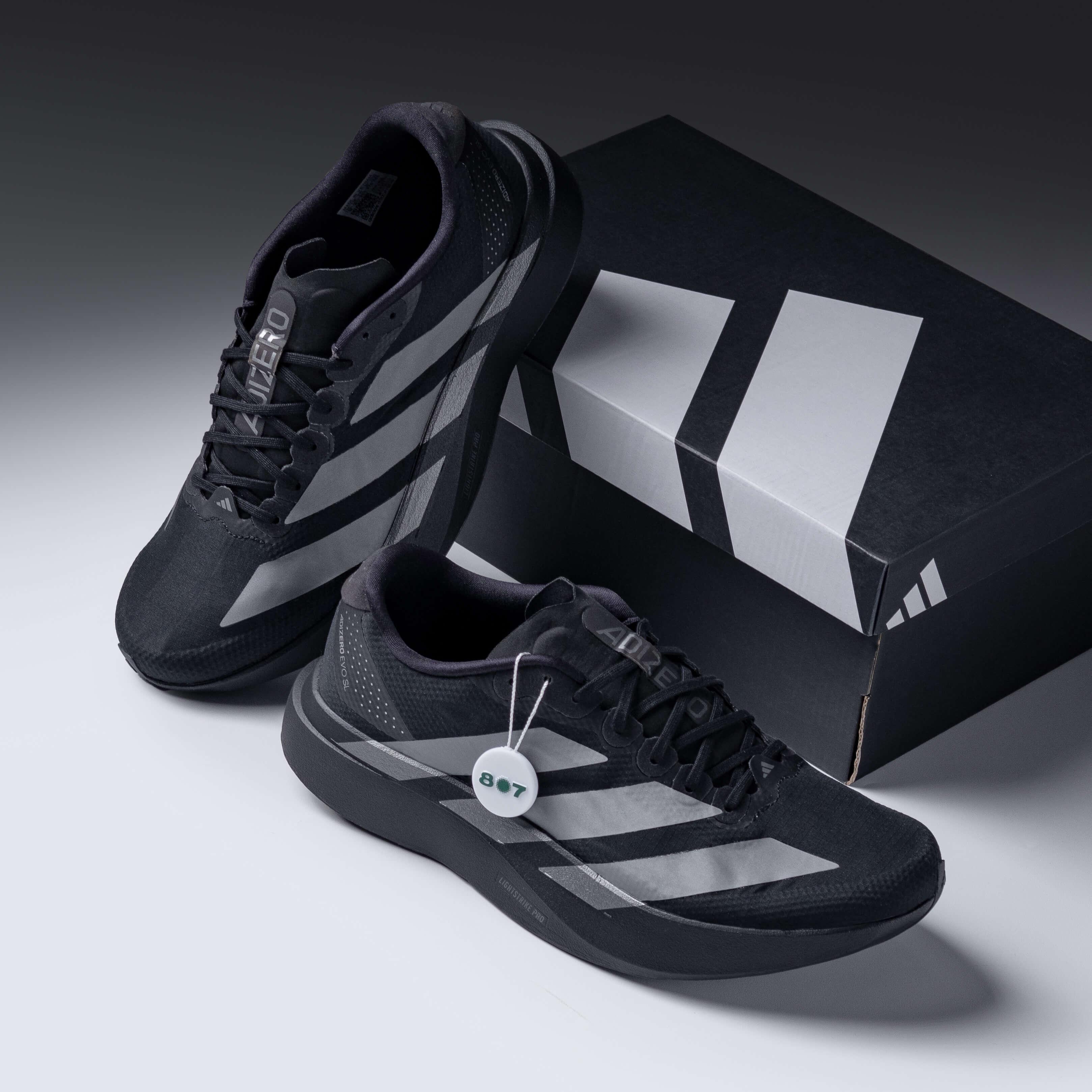 Adidas Adizero Evo SL Woven Metallic Core Black