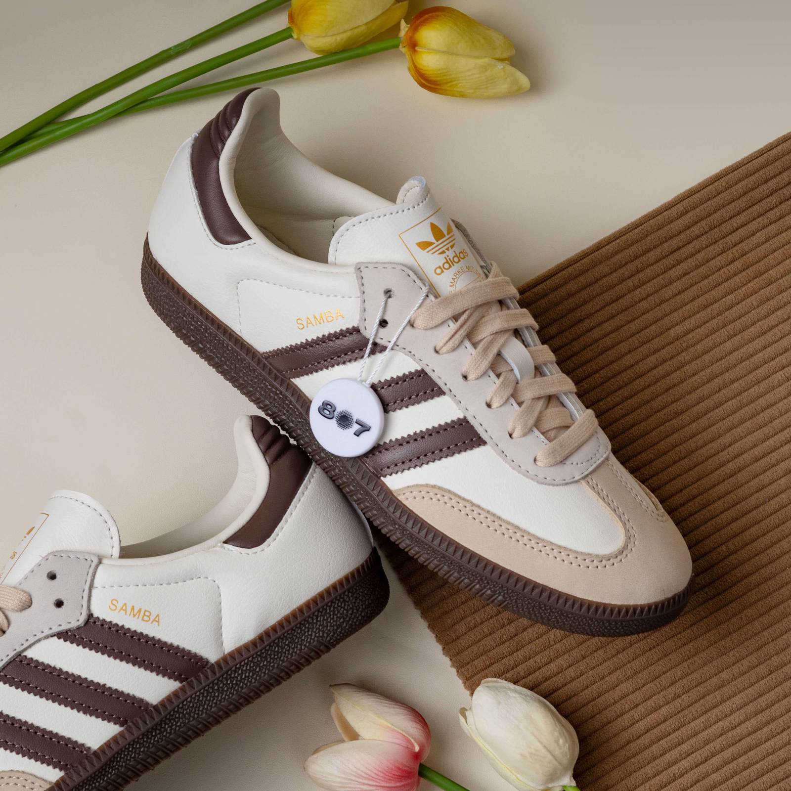 Adidas Samba OG Off White Earth Strata Gum